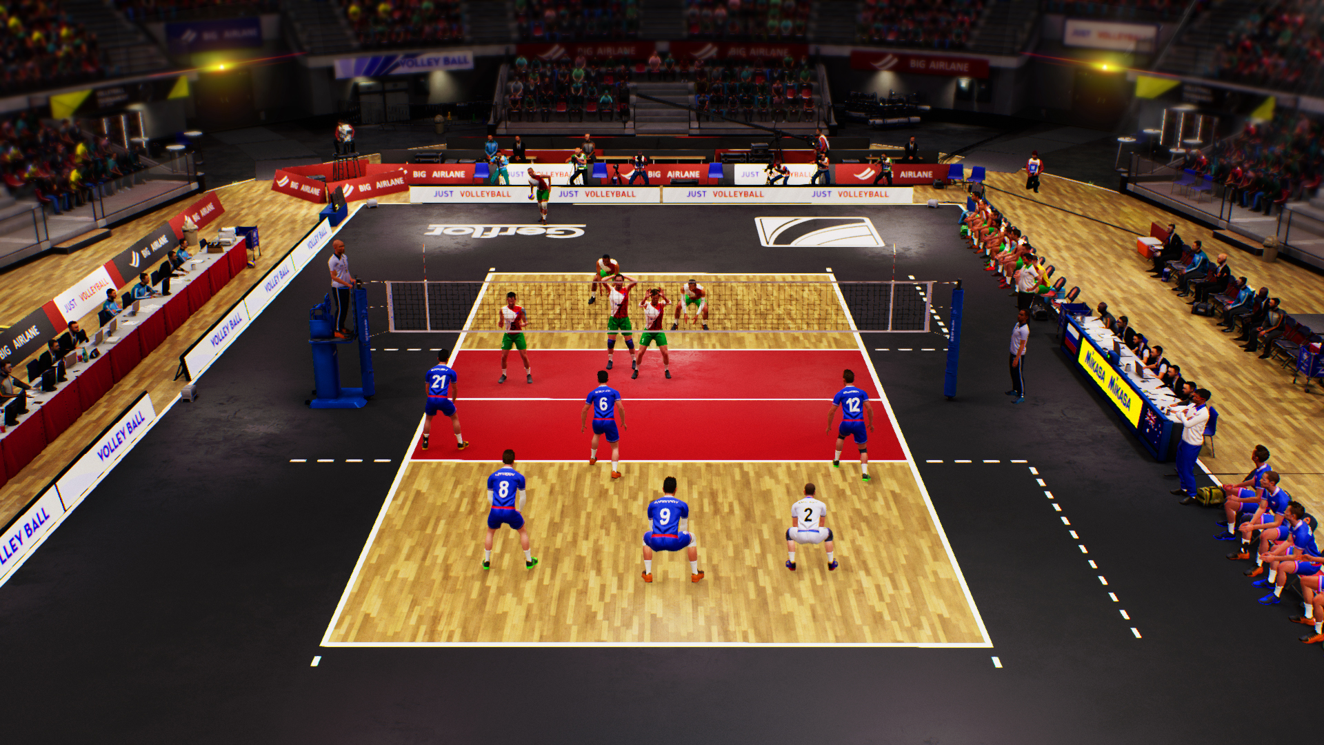 Скриншот: Spike Volleyball