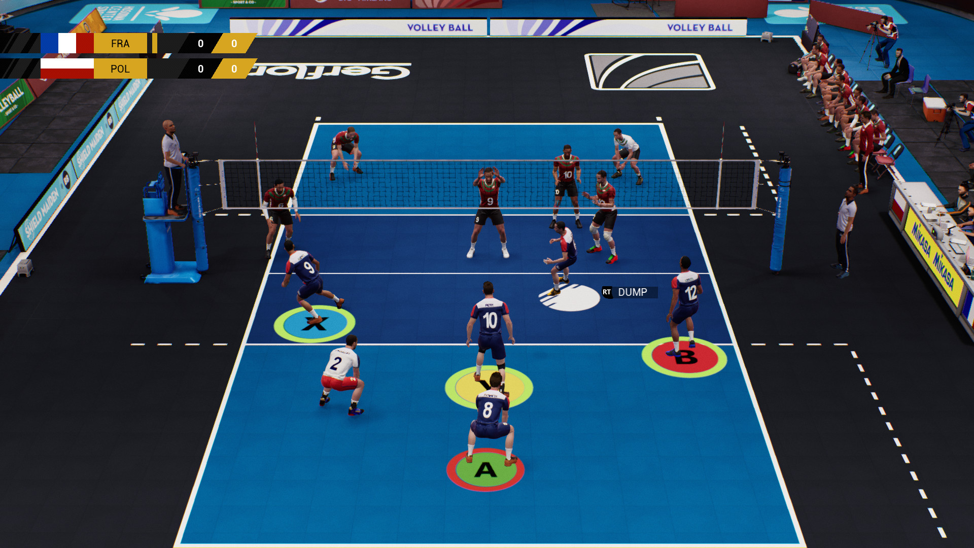 Скриншот: Spike Volleyball