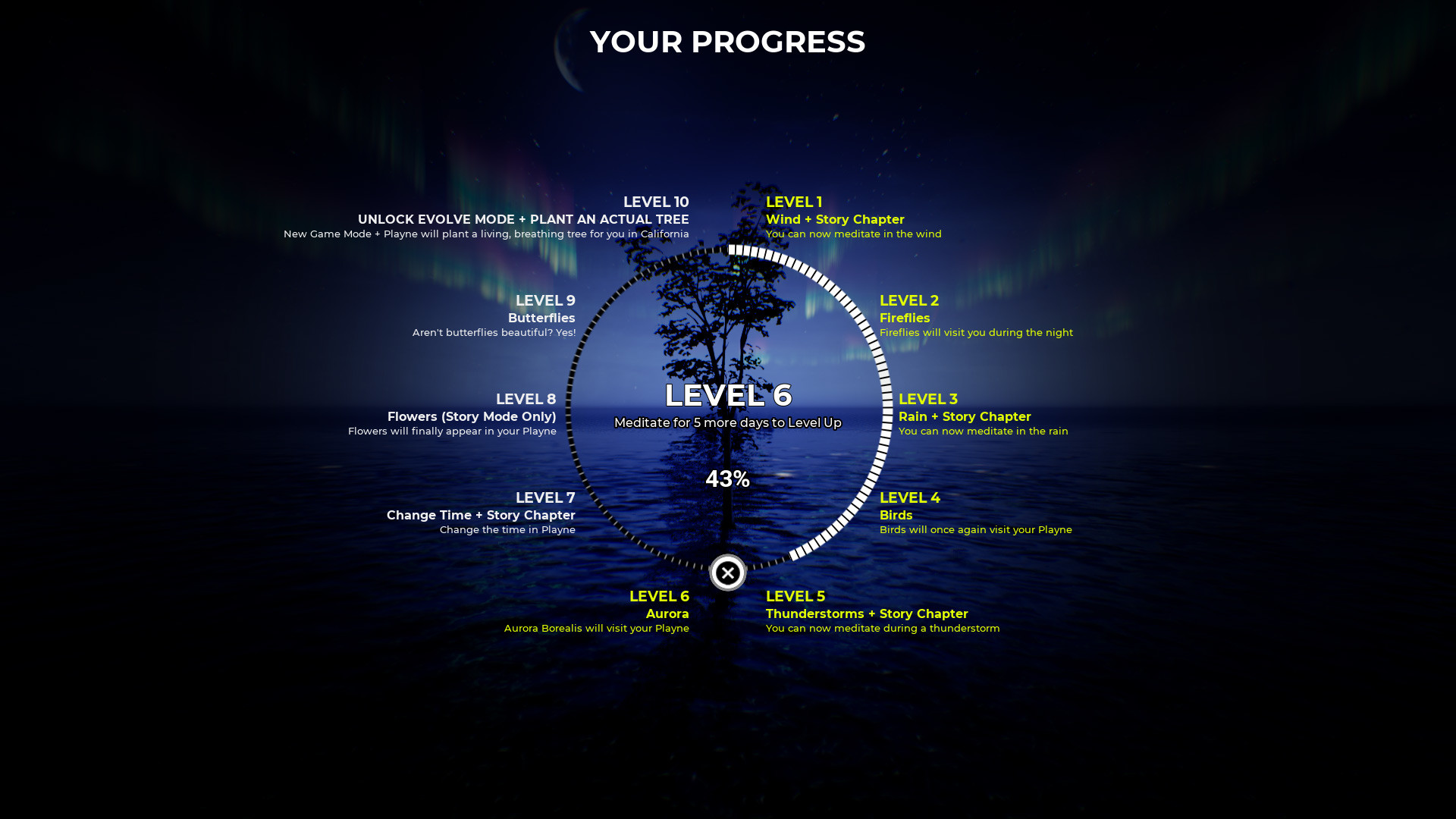 Скриншот: PLAYNE : The Meditation Game