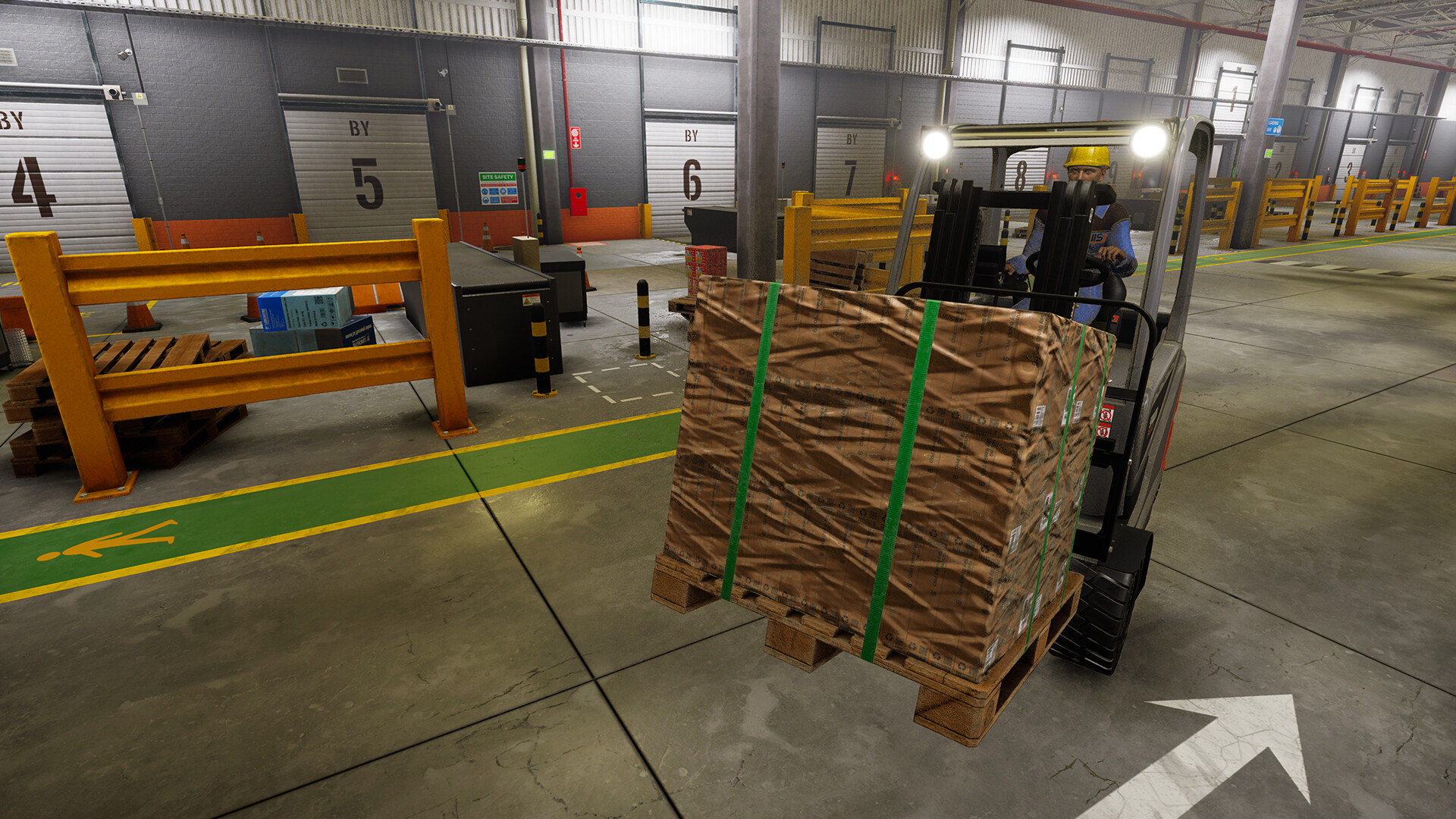 Скриншот: Forklift Simulator