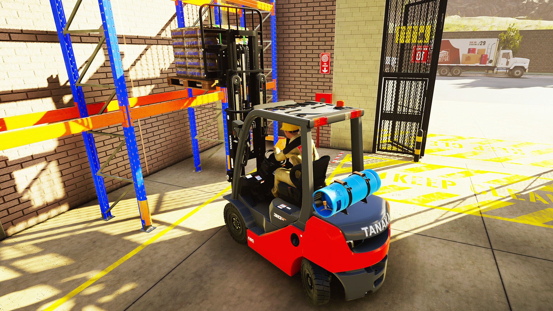 Скриншот: Forklift Simulator