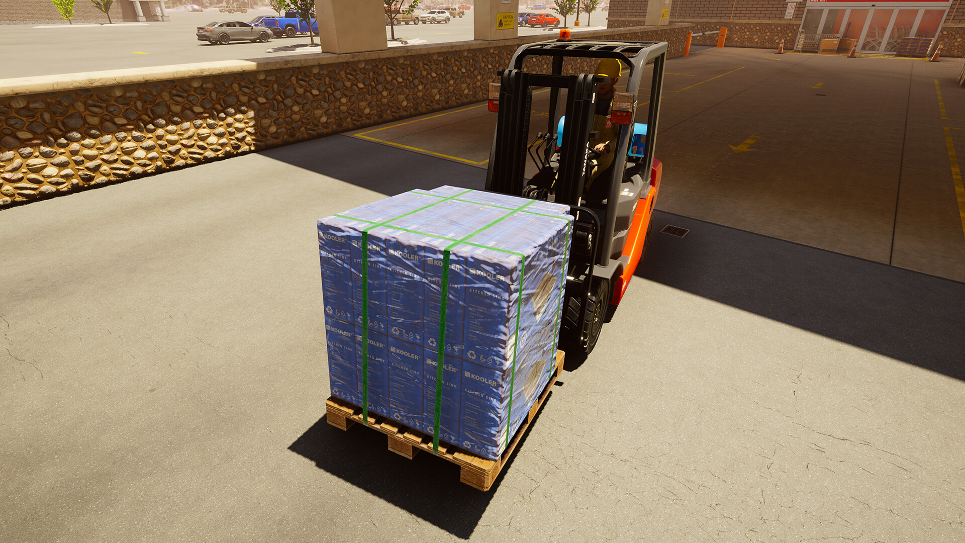 Скриншот: Forklift Simulator