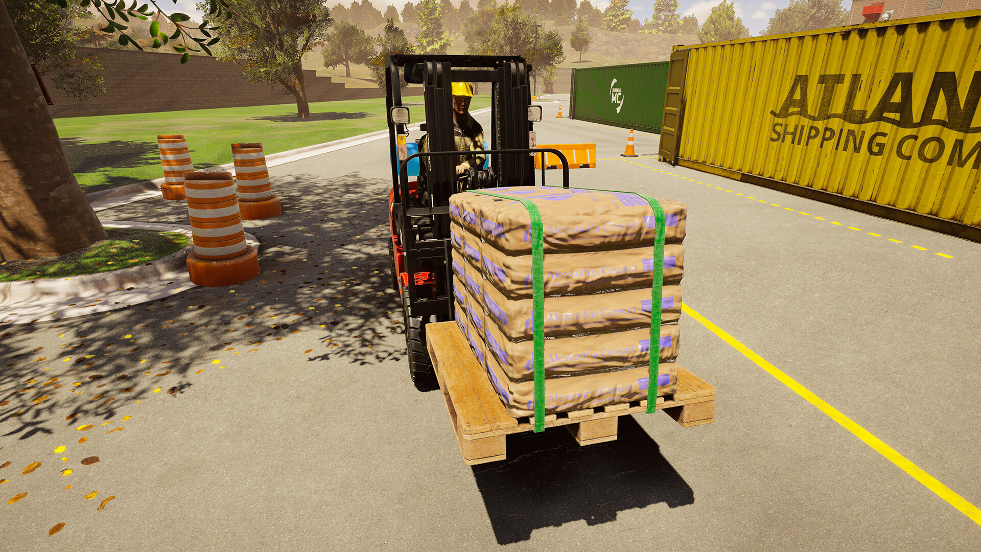 Скриншот: Forklift Simulator