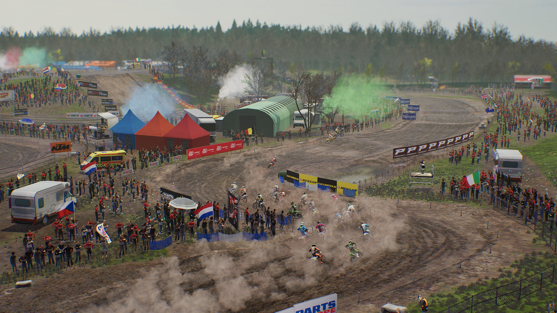 Скриншот: MXGP3 - The Official Motocross Videogame
