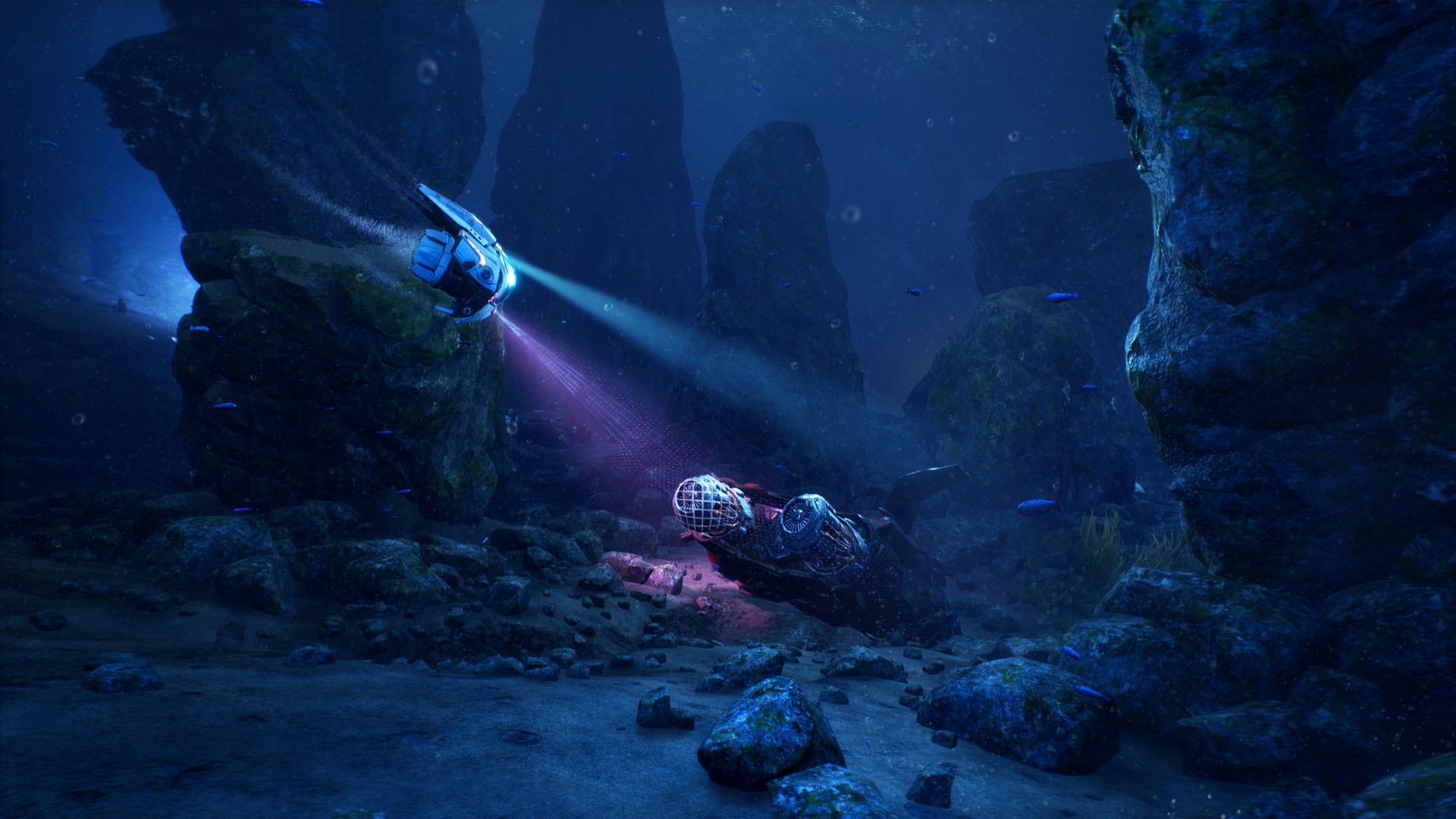 Скриншот: Aquanox Deep Descent