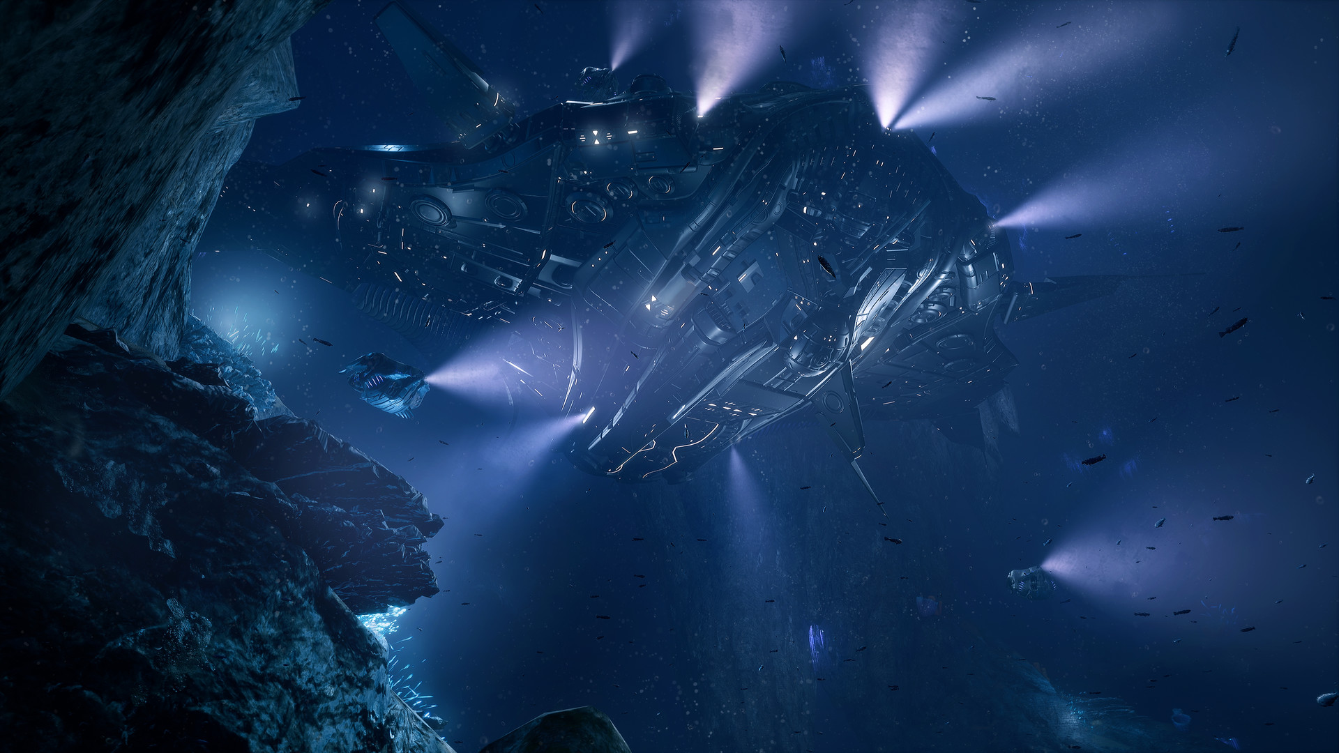 Скриншот: Aquanox Deep Descent