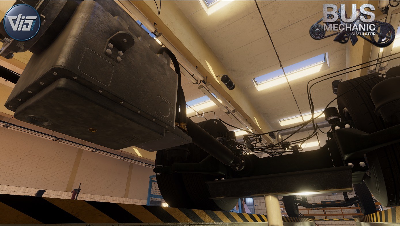 Скриншот: Bus Mechanic Simulator