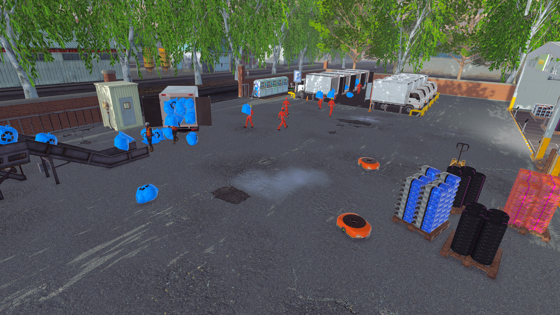 Скриншот: Recycling Center Simulator