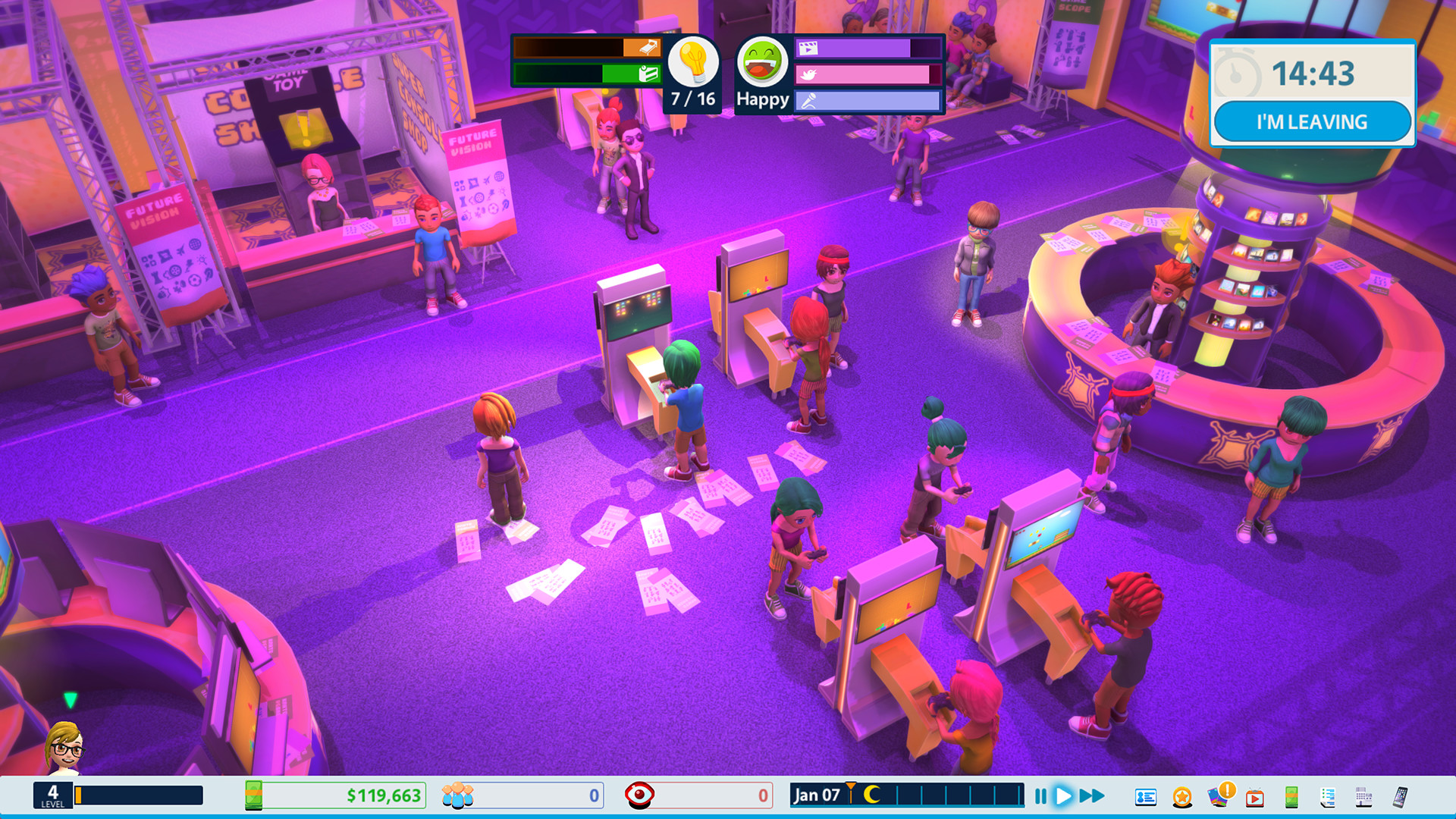 Скриншот: Youtubers Life