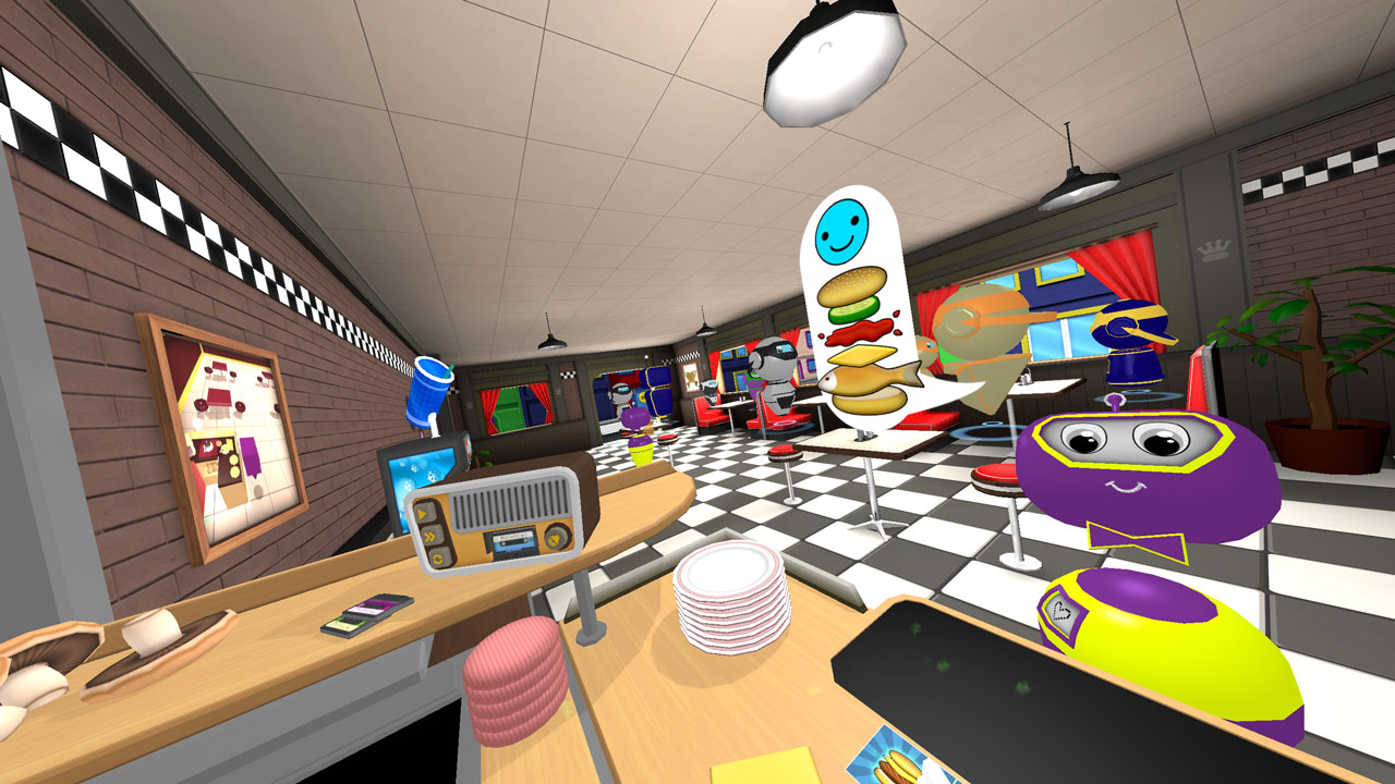 Скриншот: VR The Diner Duo