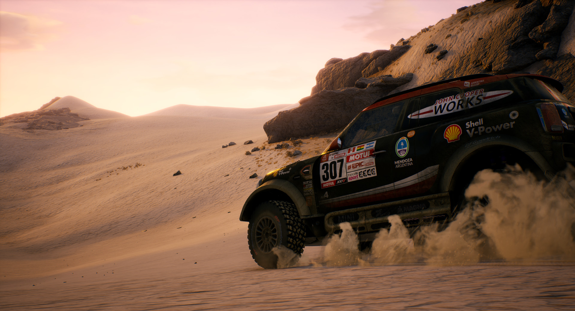 Скриншот: Dakar 18