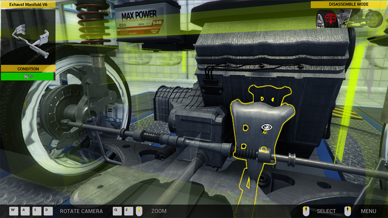 Скриншот: Car Mechanic Simulator 2014