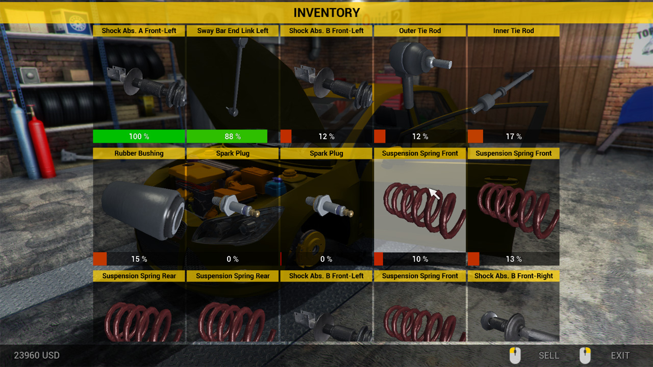 Скриншот: Car Mechanic Simulator 2014