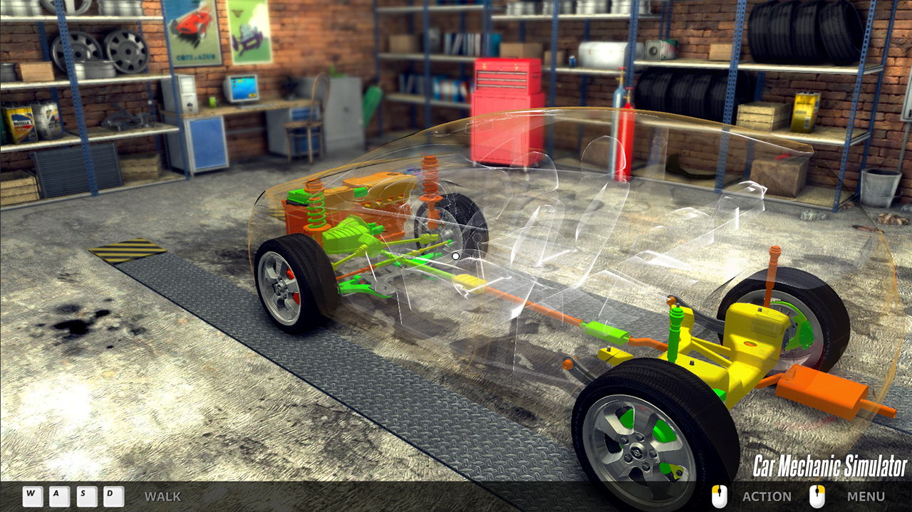 Скриншот: Car Mechanic Simulator 2014