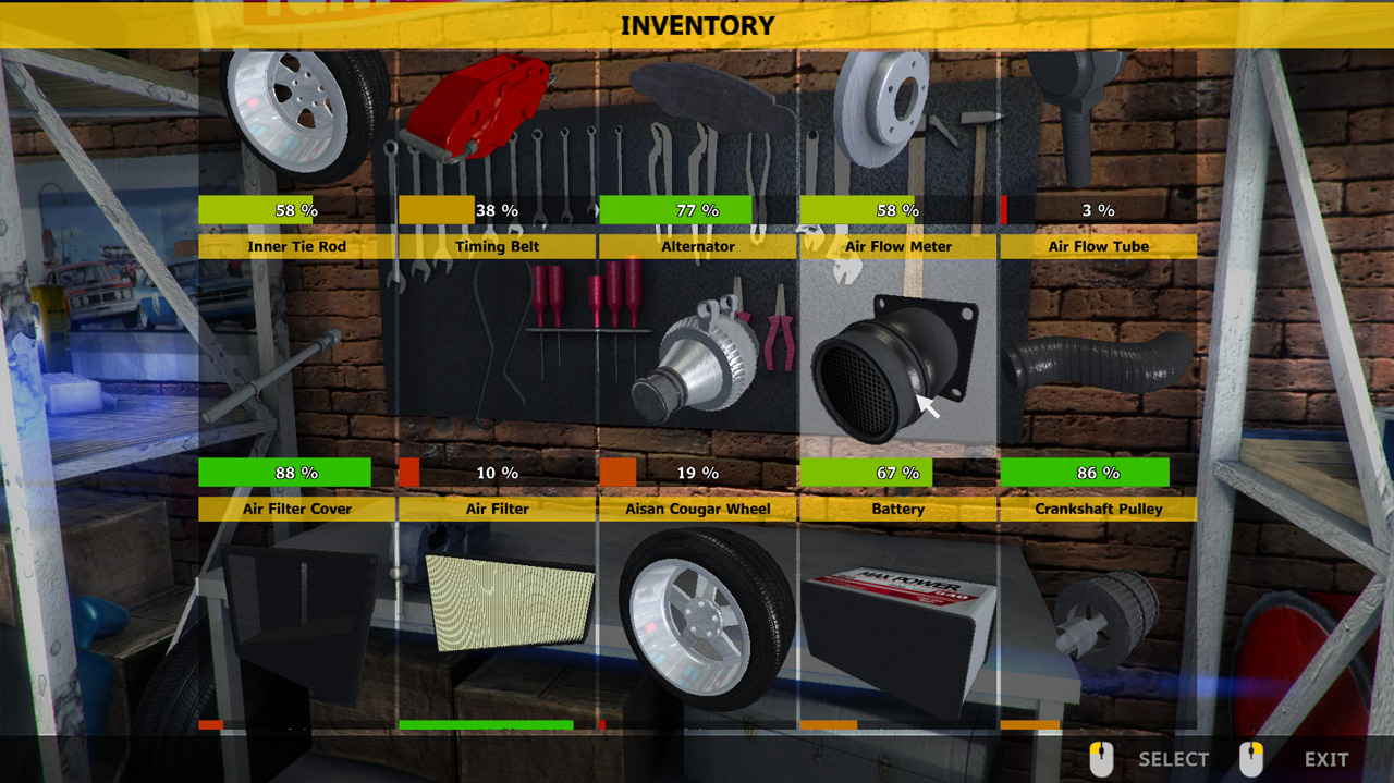 Скриншот: Car Mechanic Simulator 2014