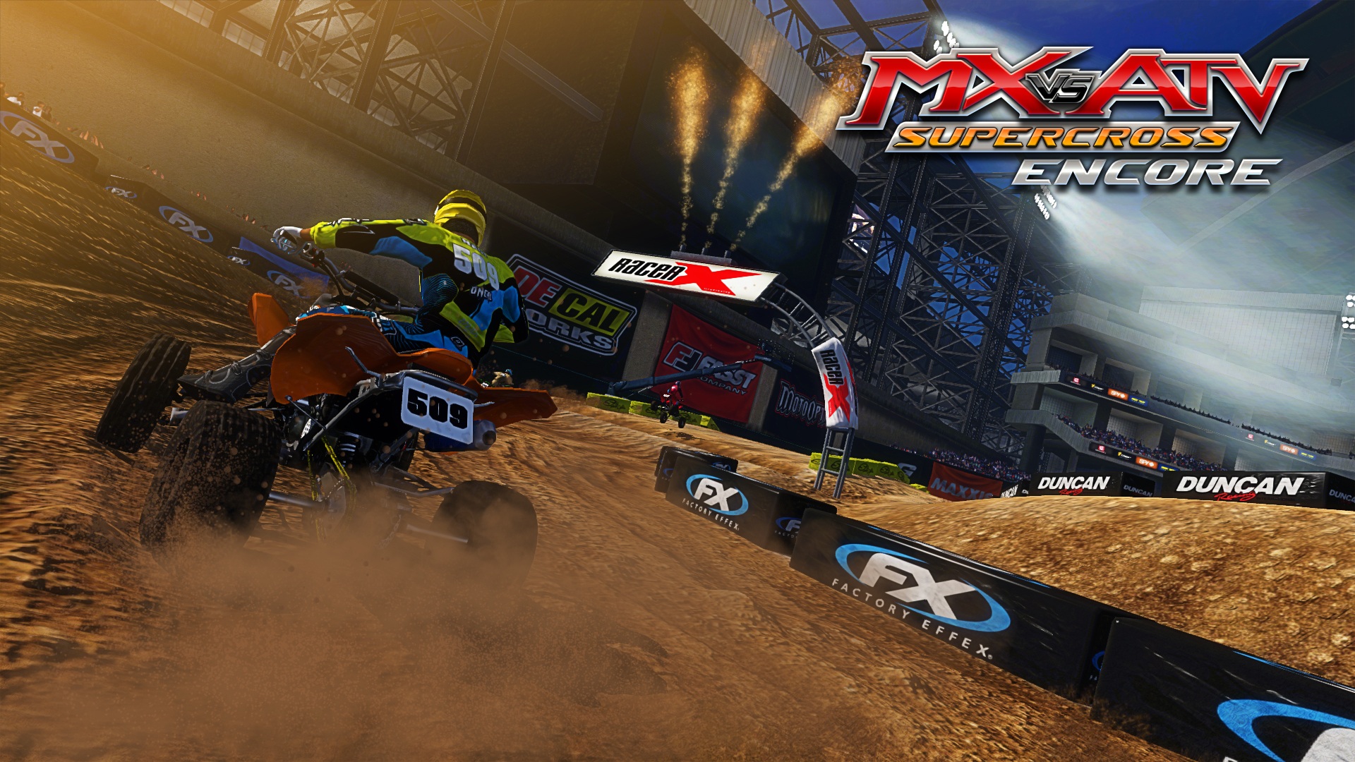 Скриншот: MX vs. ATV Supercross Encore