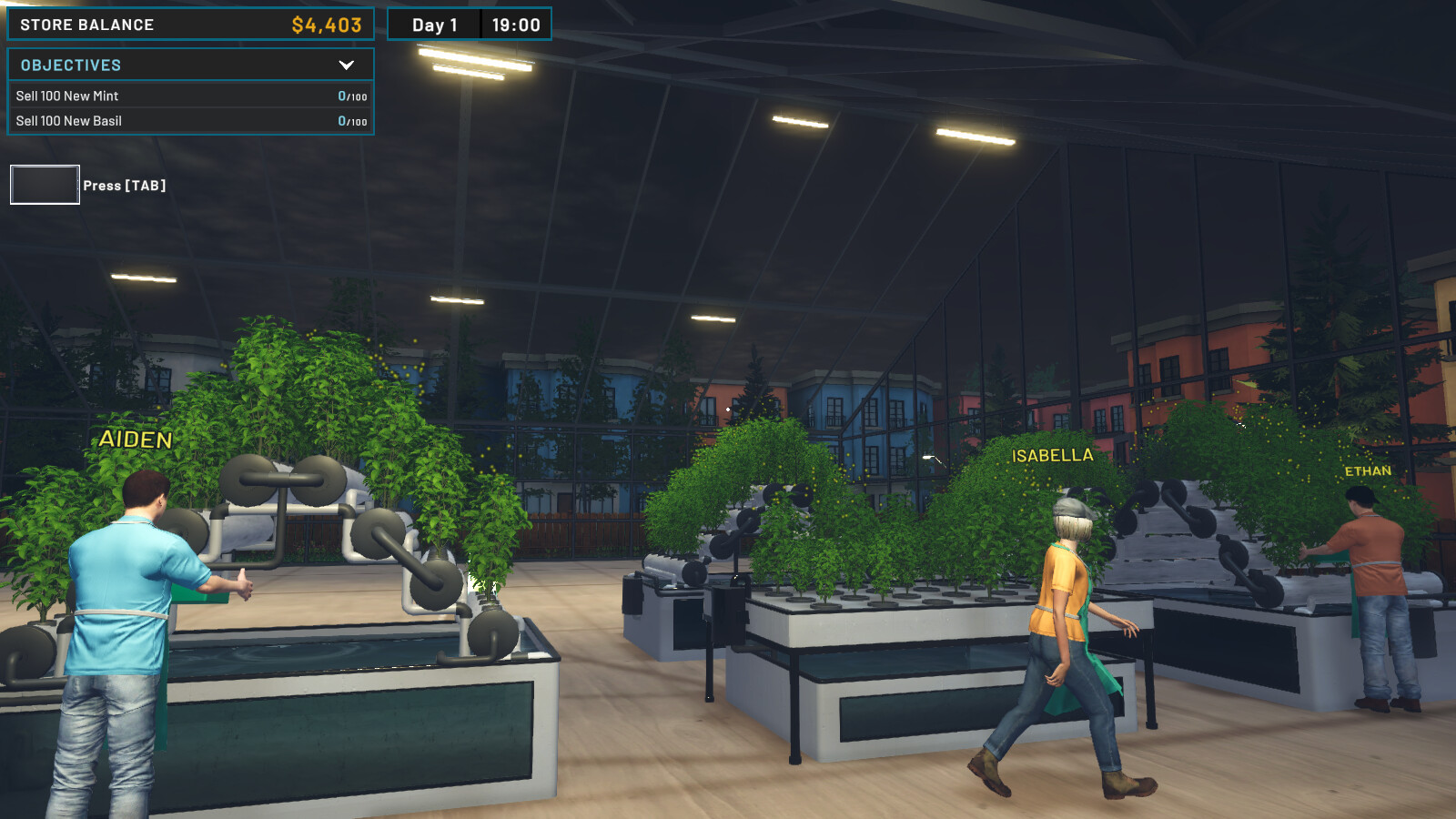 Скриншот: Hydroponics Farm & Store Simulator