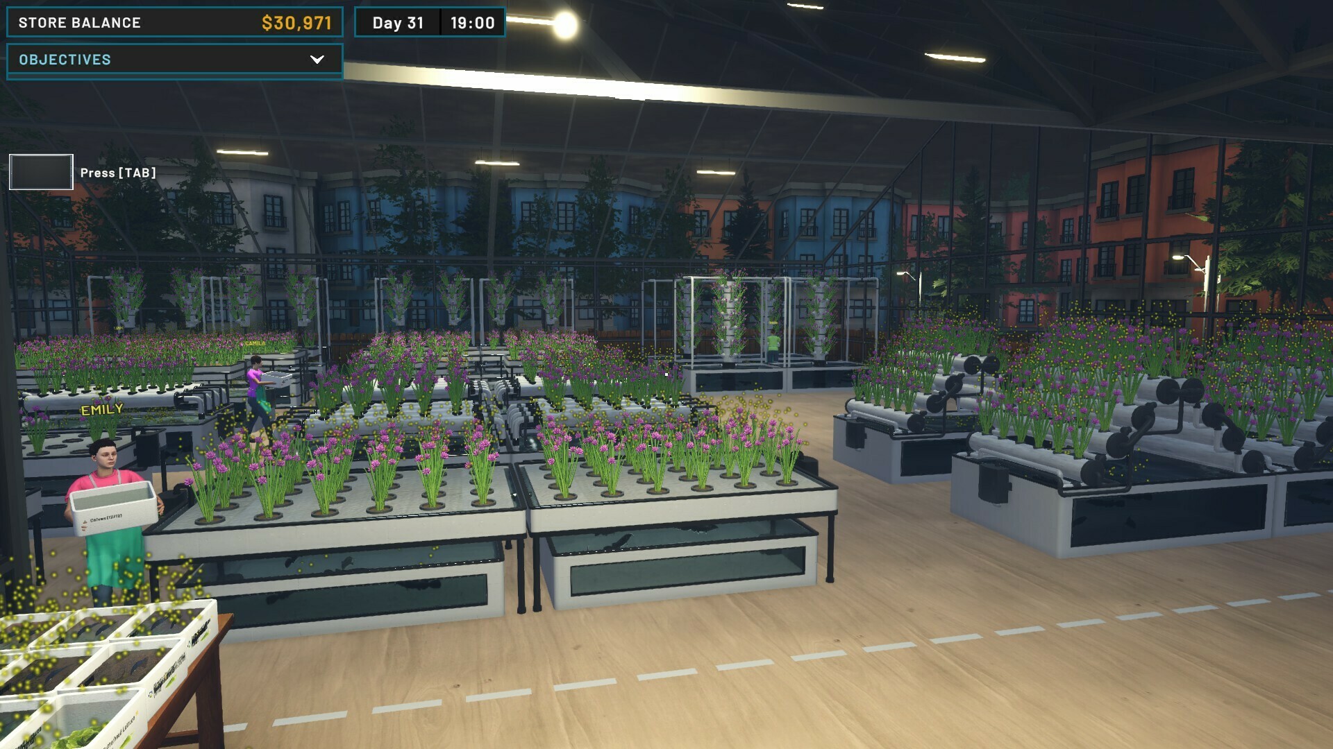 Скриншот: Hydroponics Farm & Store Simulator