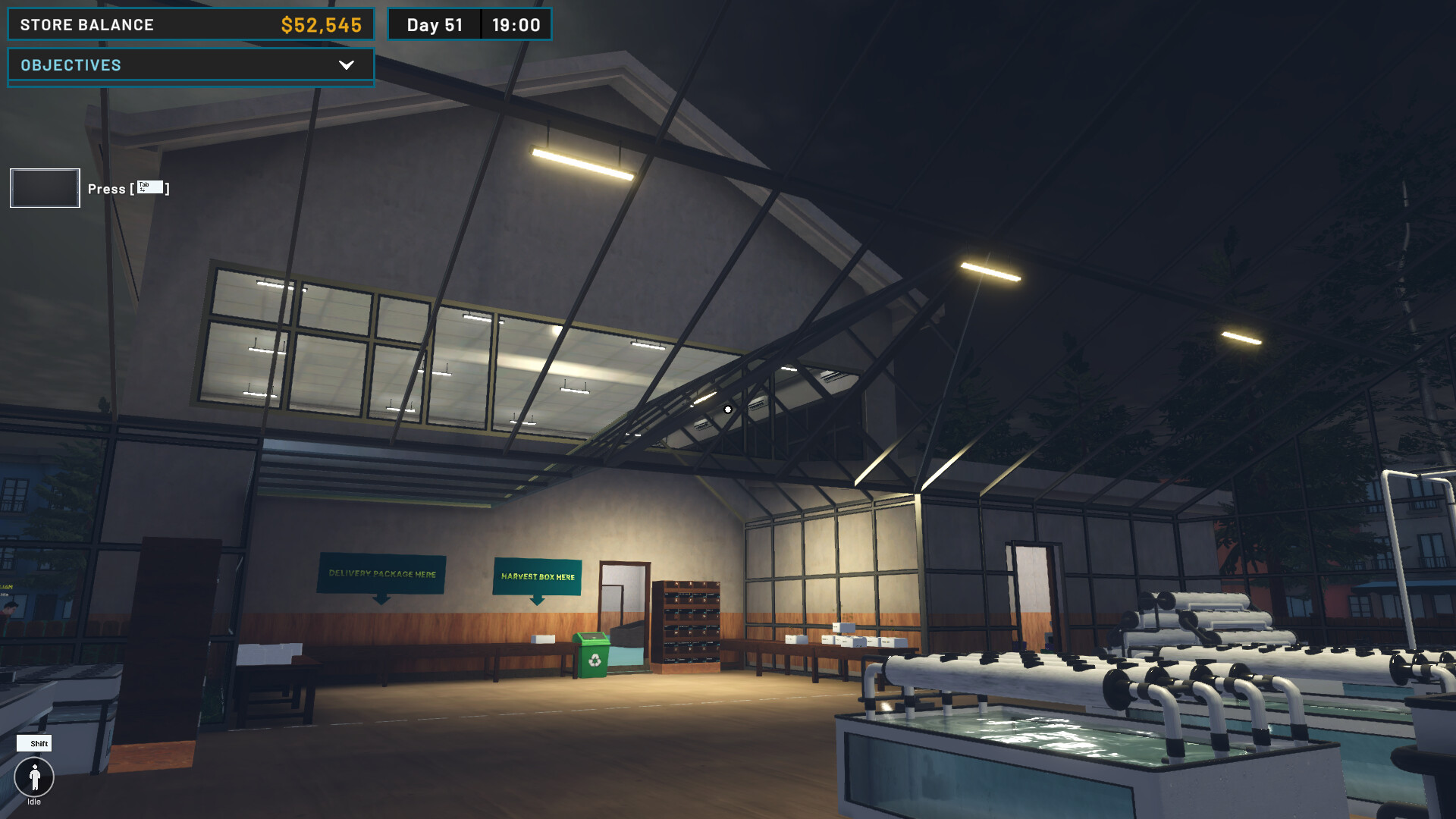 Скриншот: Hydroponics Farm & Store Simulator