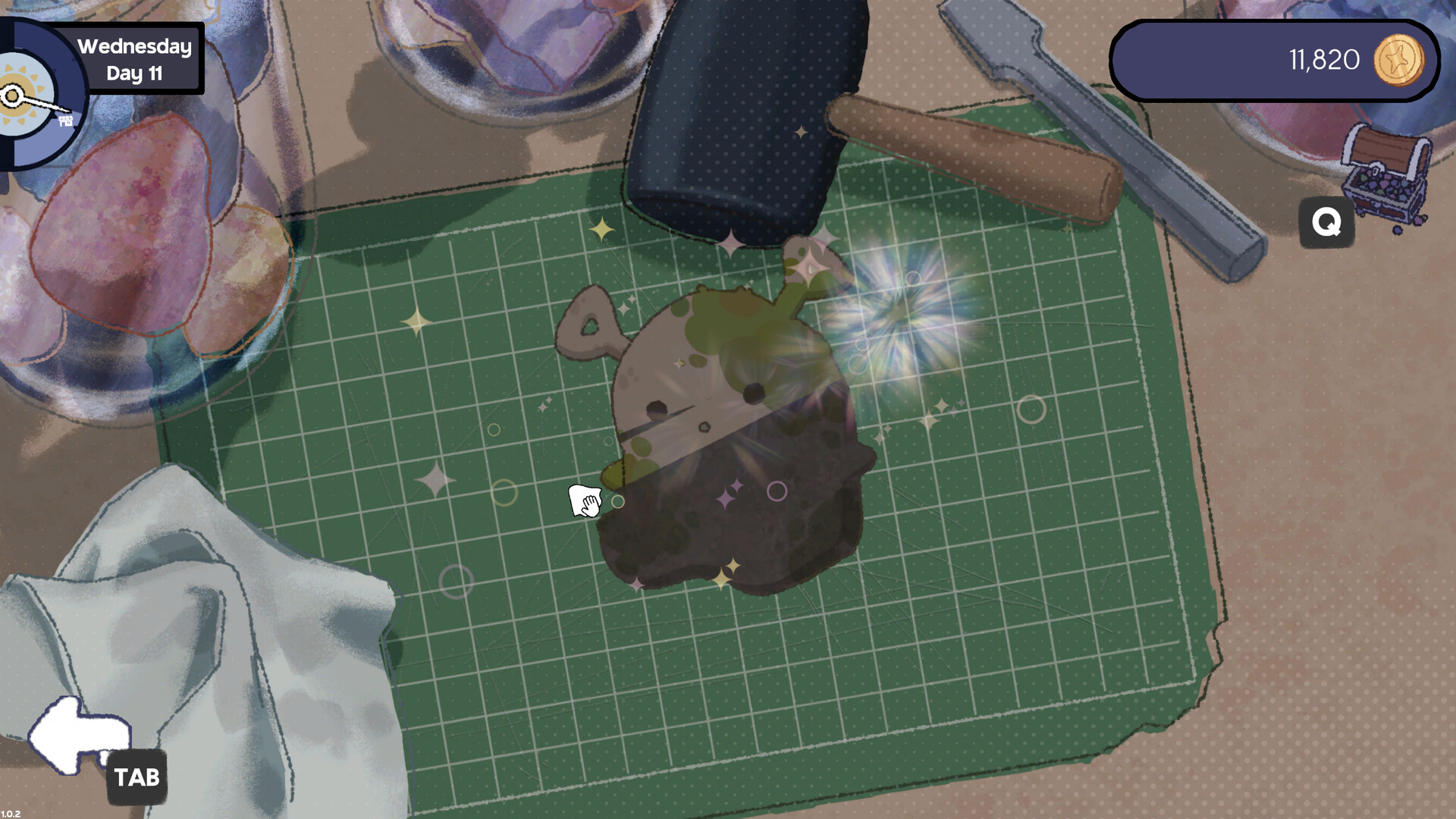 Скриншот: Gemporium: A Cute Mining Sim