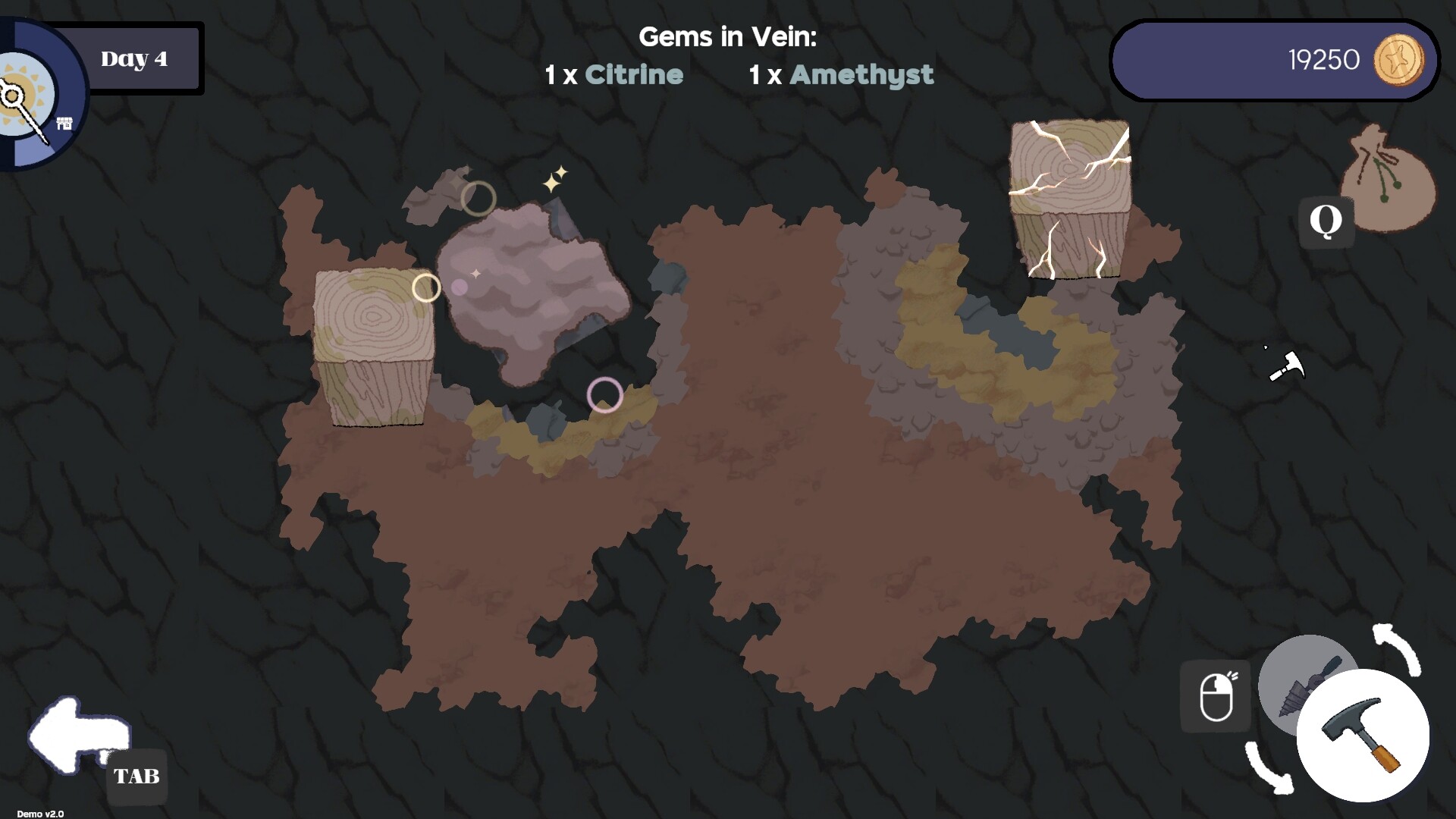Скриншот: Gemporium: A Cute Mining Sim