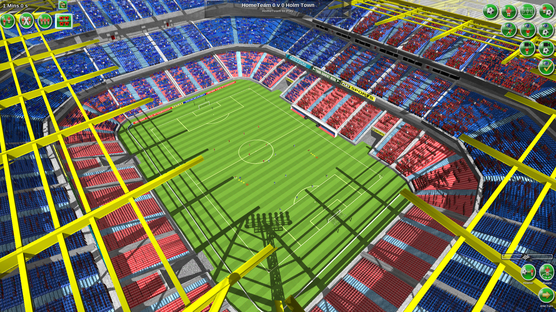 Скриншот: Tactical Soccer The New Season