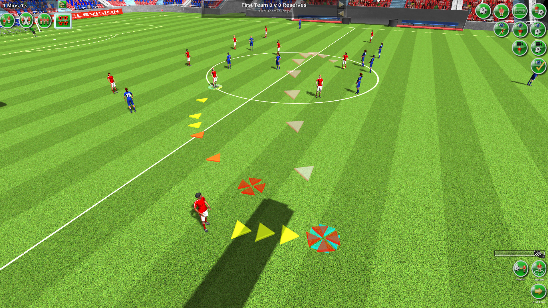 Скриншот: Tactical Soccer The New Season