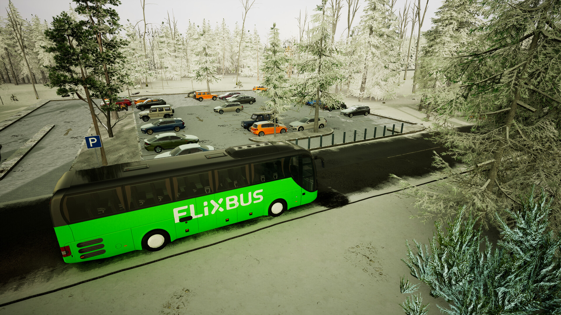 Скриншот: Fernbus Simulator