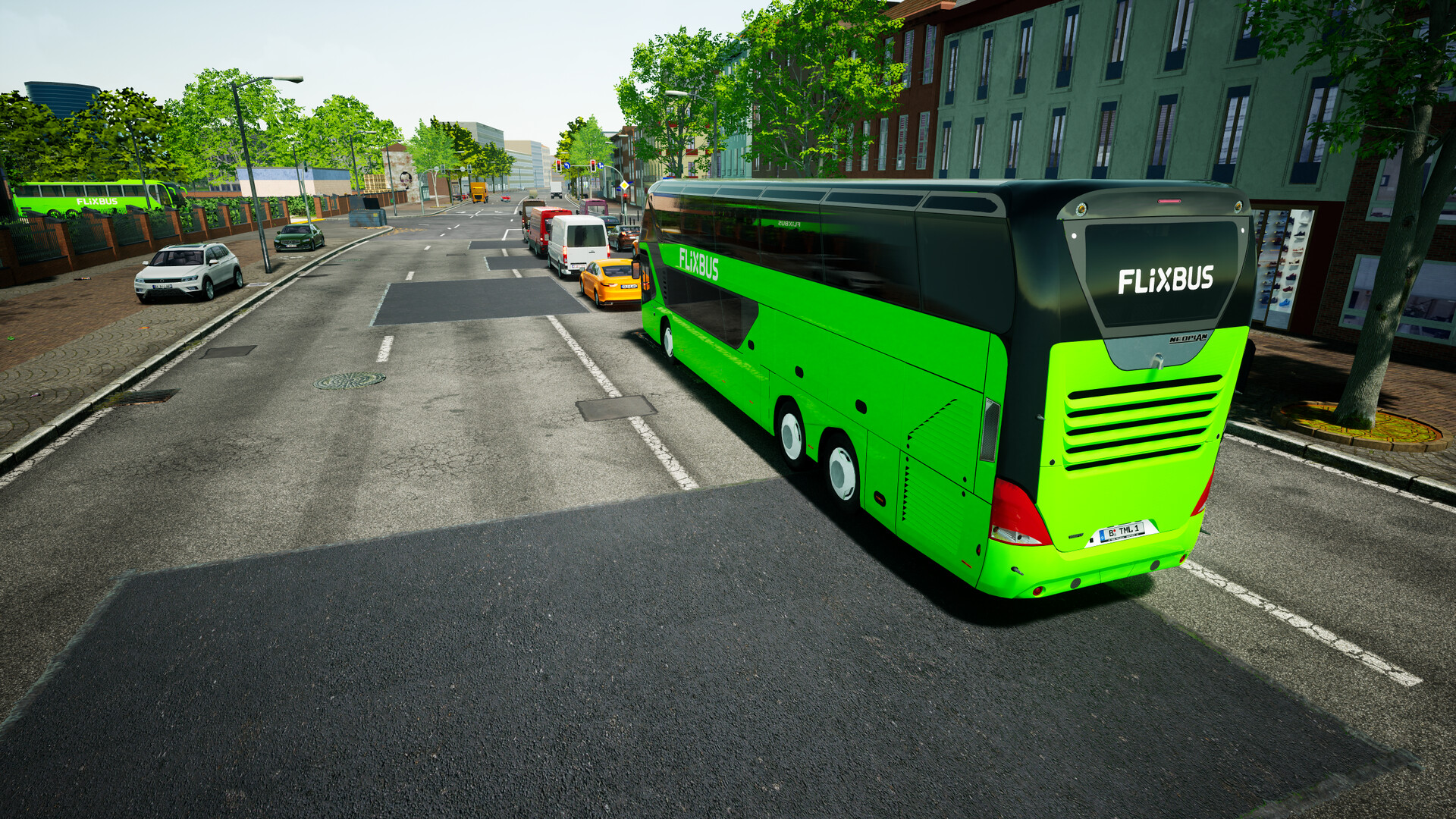 Скриншот: Fernbus Simulator