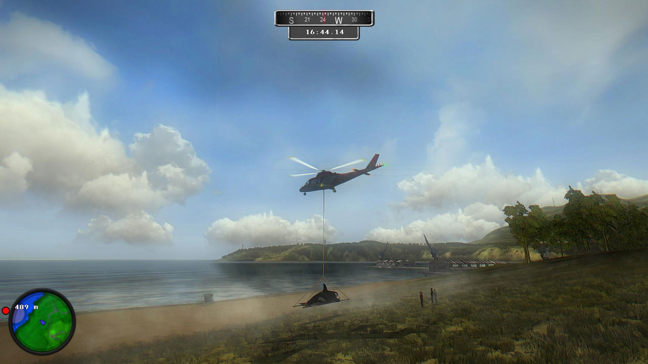 Скриншот: Helicopter Simulator 2014: Search and Rescue Demo