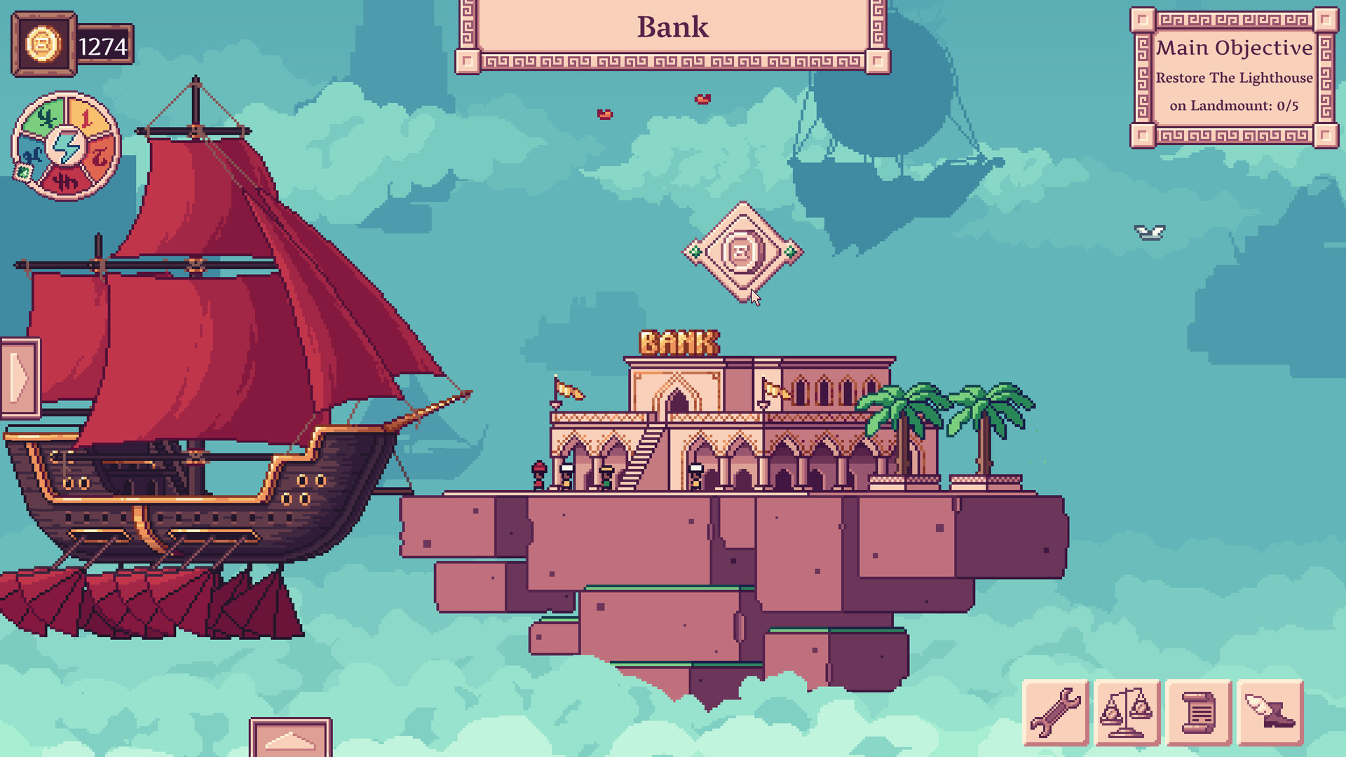 Скриншот: Merchant of the Skies