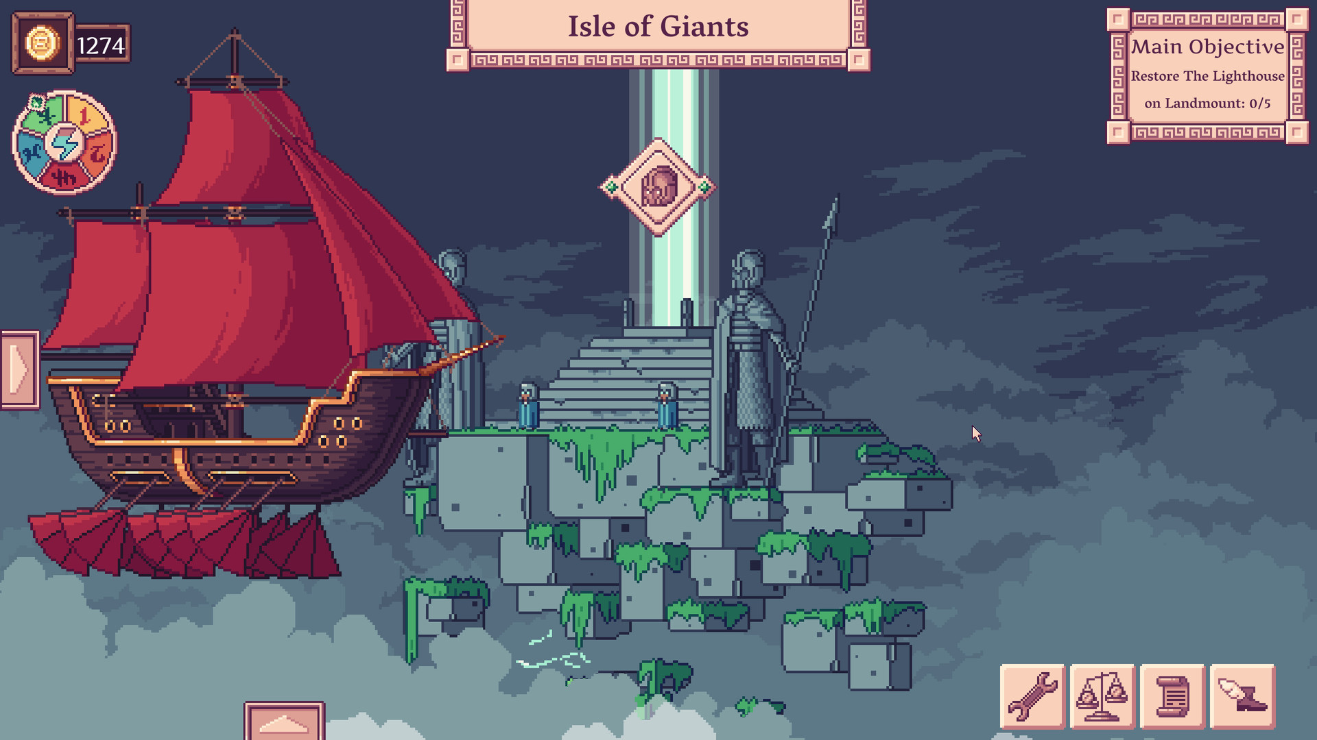 Скриншот: Merchant of the Skies