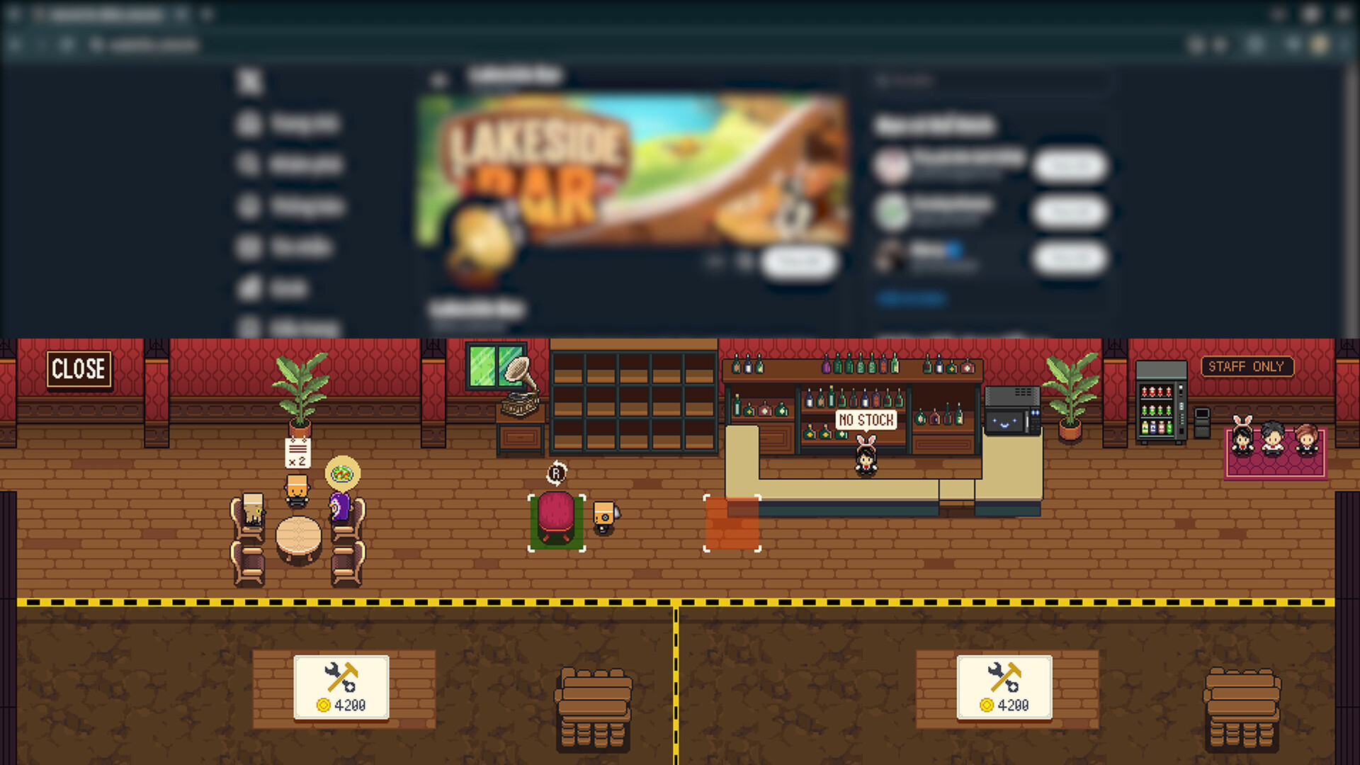 Скриншот: Lakeside Bar