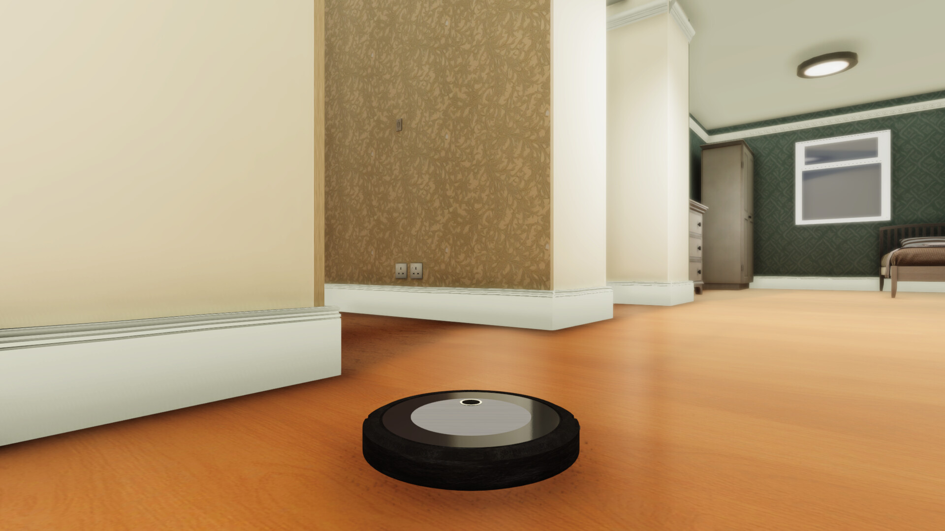 Скриншот: Robot Room Cleaner