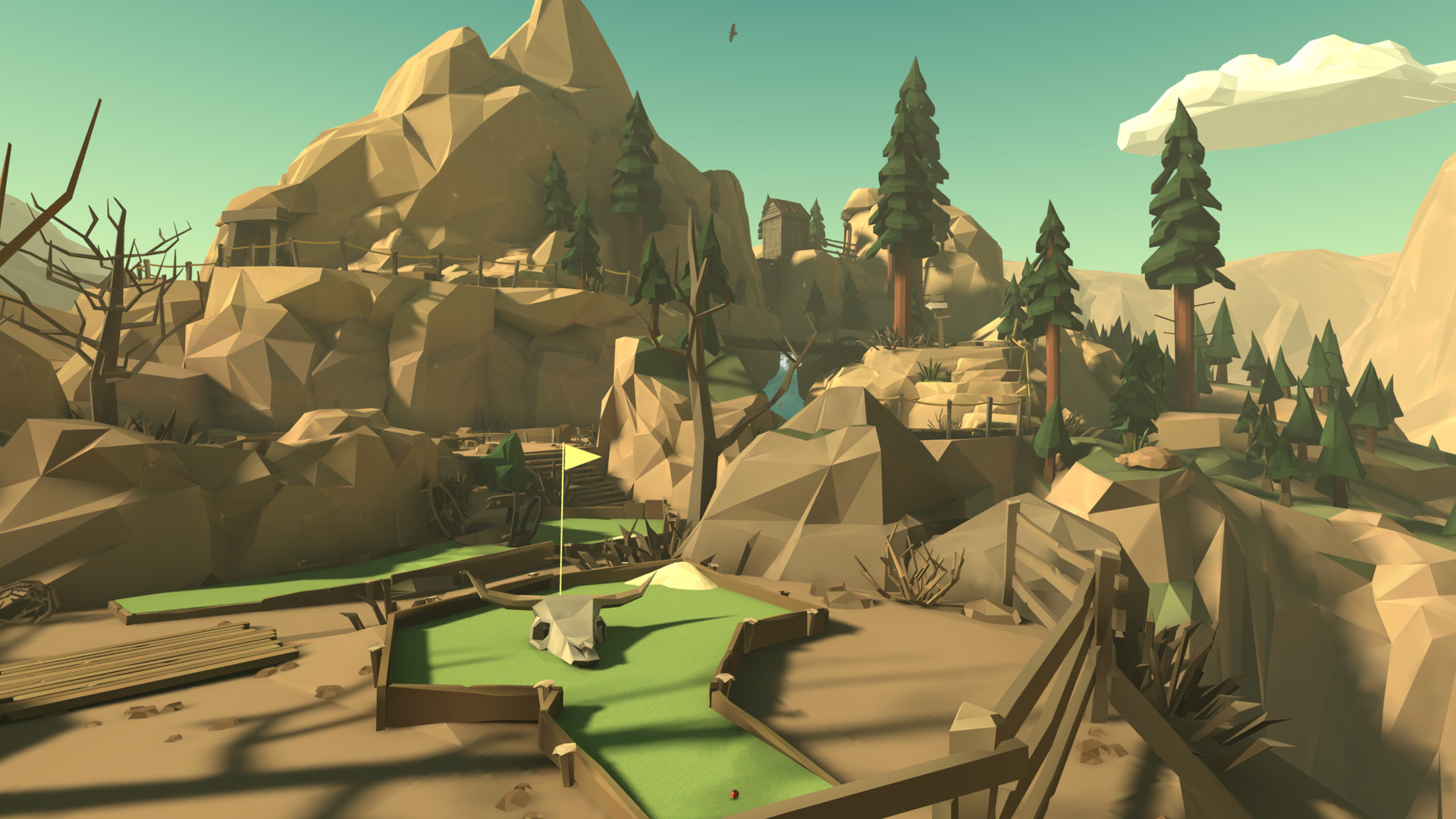 Скриншот: Walkabout Mini Golf VR