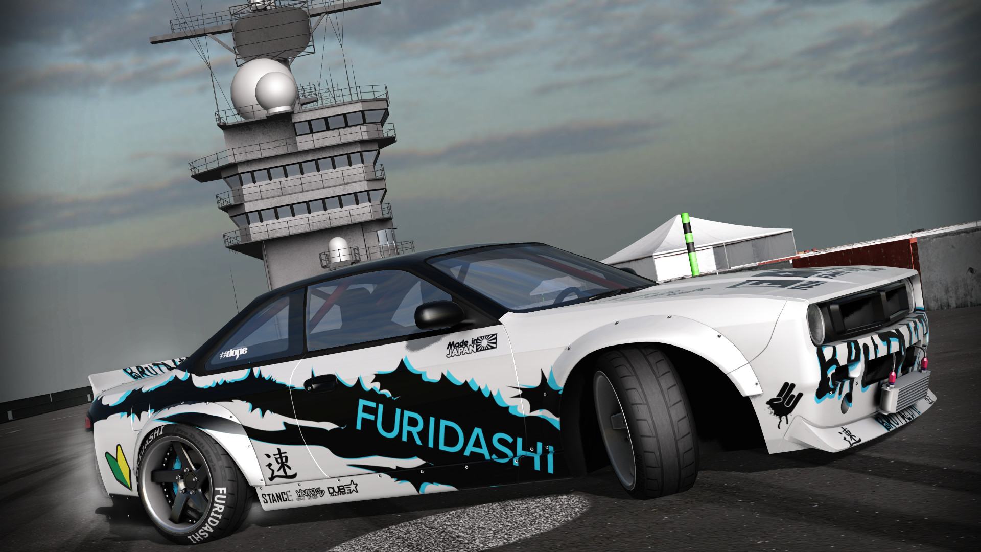 Скриншот: FURIDASHI: Drift Cyber Sport