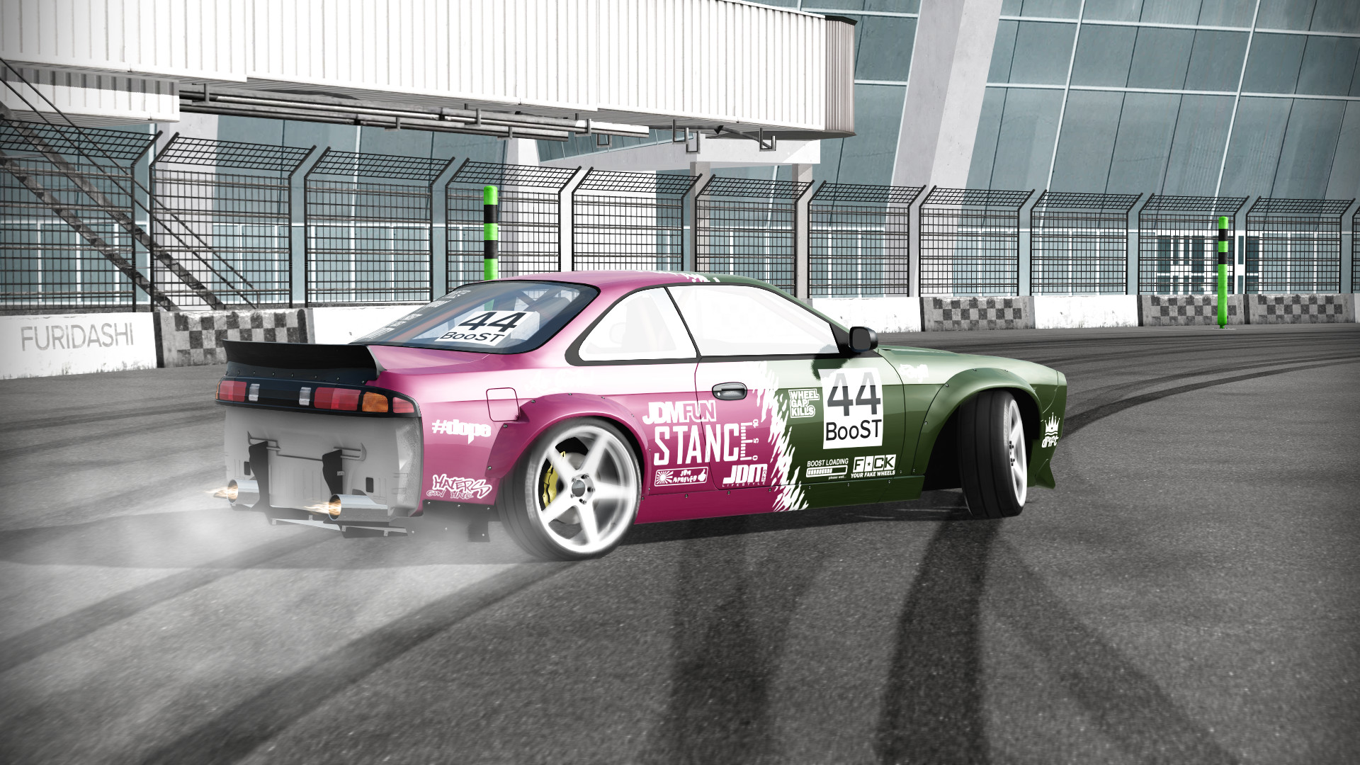 Скриншот: FURIDASHI: Drift Cyber Sport