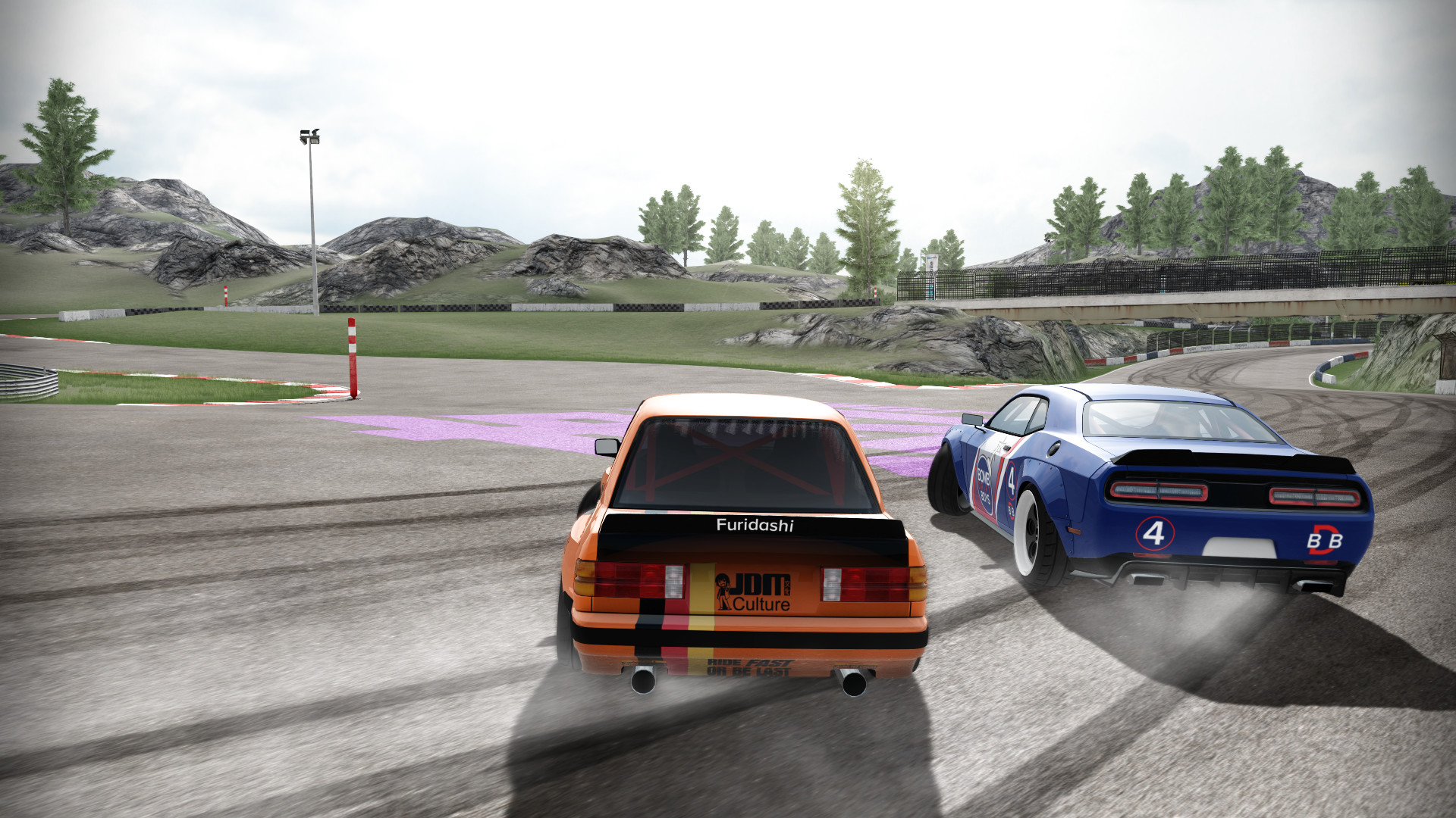 Скриншот: FURIDASHI: Drift Cyber Sport