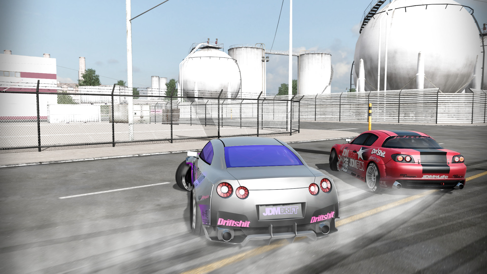 Скриншот: FURIDASHI: Drift Cyber Sport