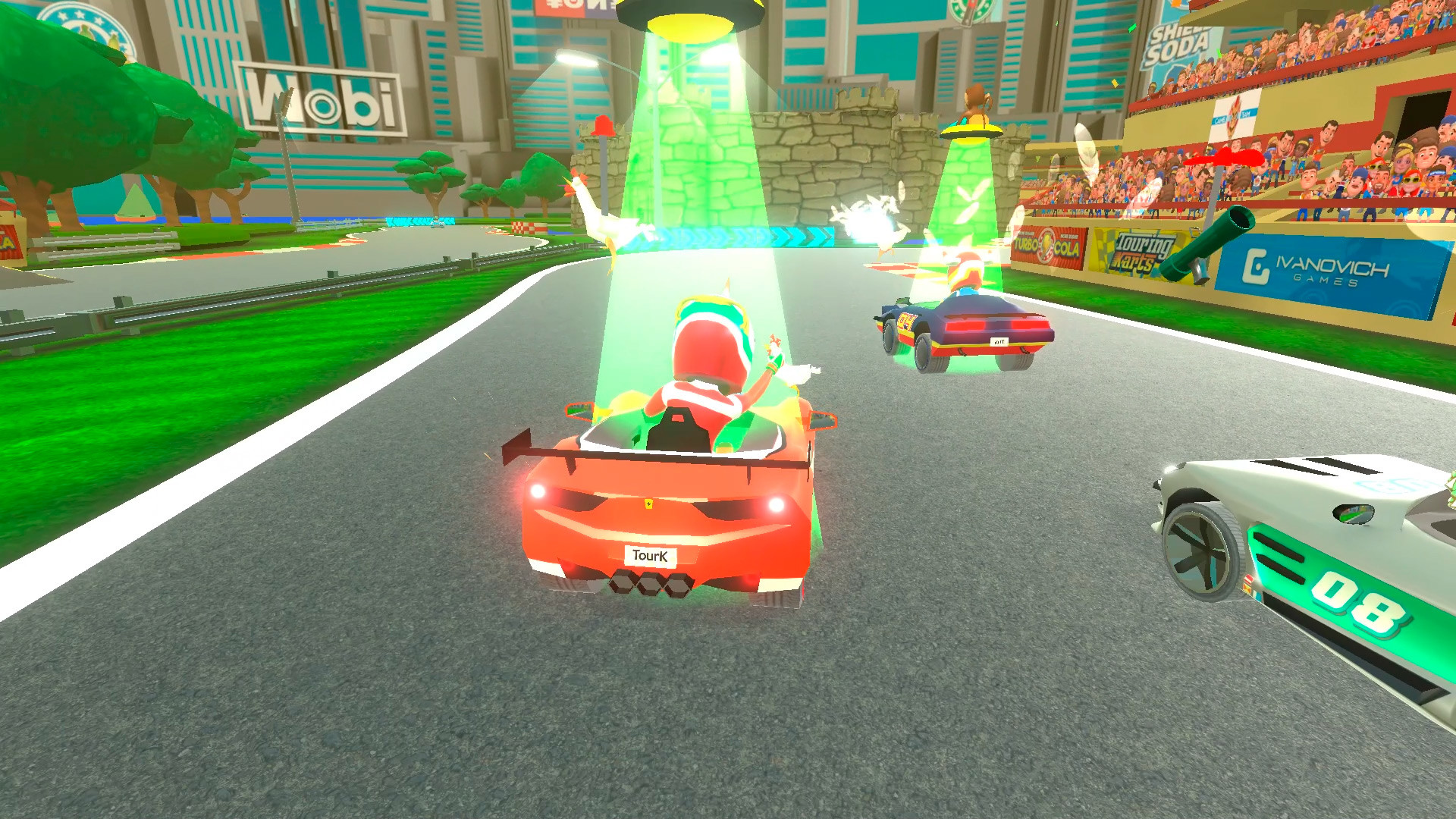 Скриншот: Touring Karts