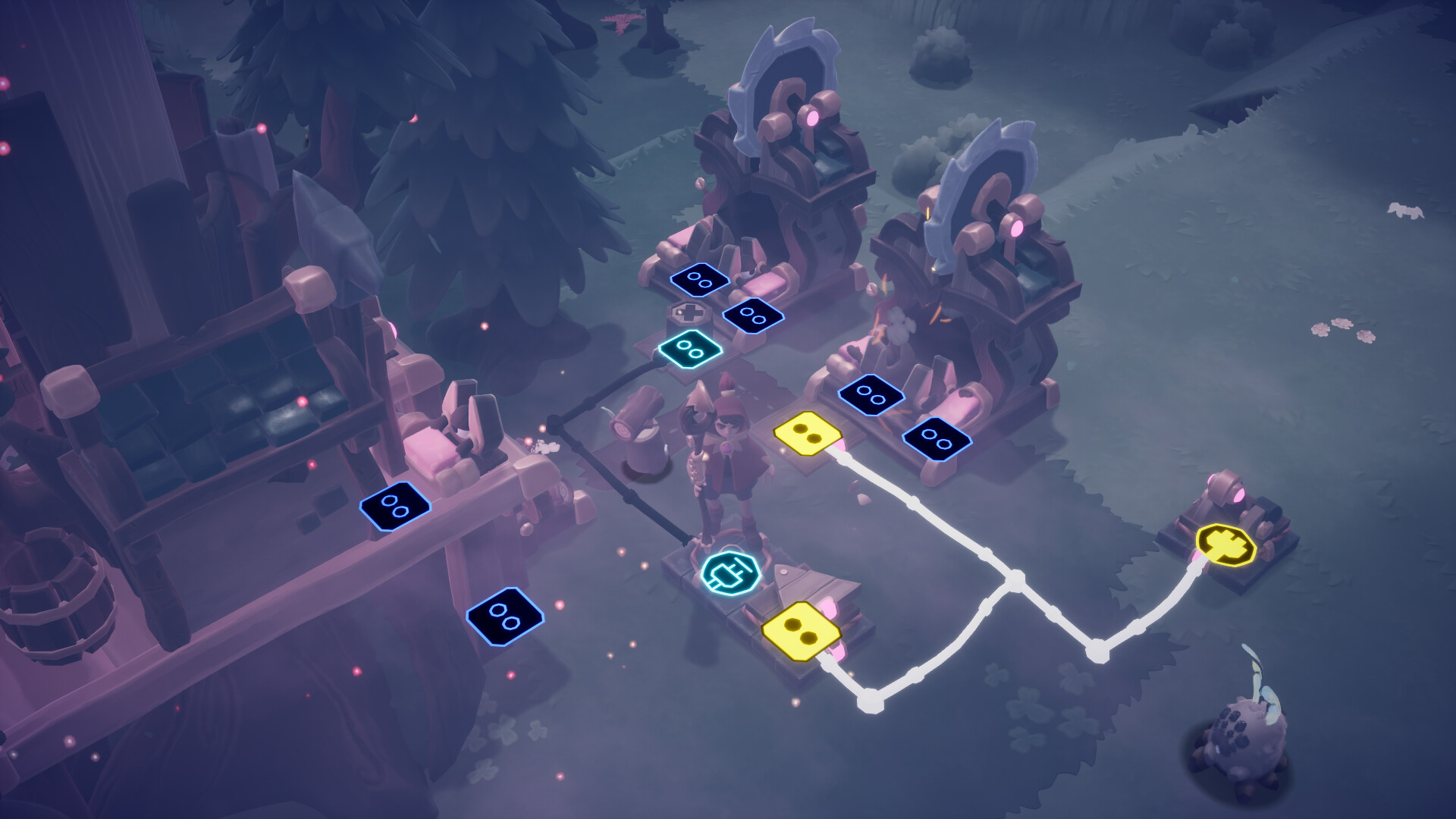 Скриншот: Oddsparks: An Automation Adventure