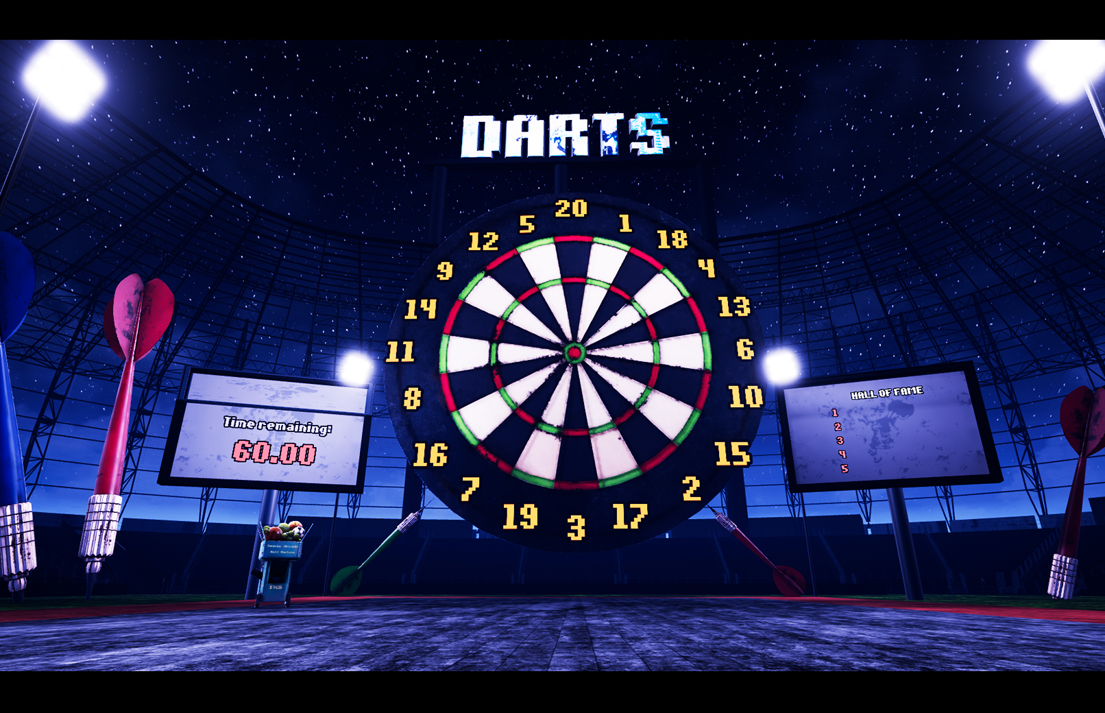 Скриншот: Tennis Arcade VR