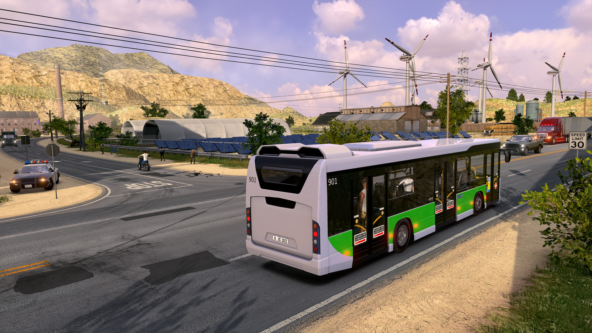 Скриншот: Bus Driving Sim 22