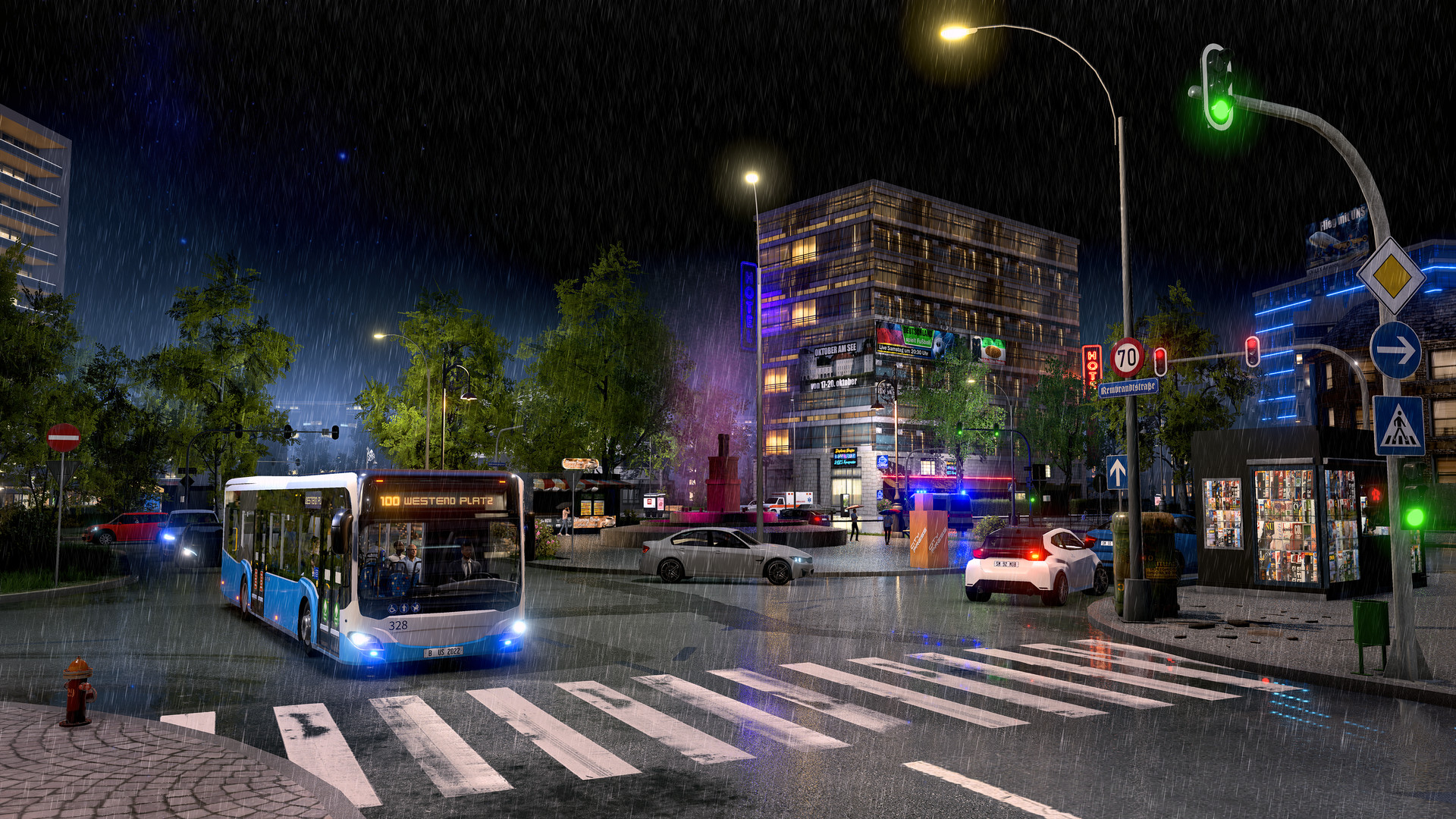 Скриншот: Bus Driving Sim 22