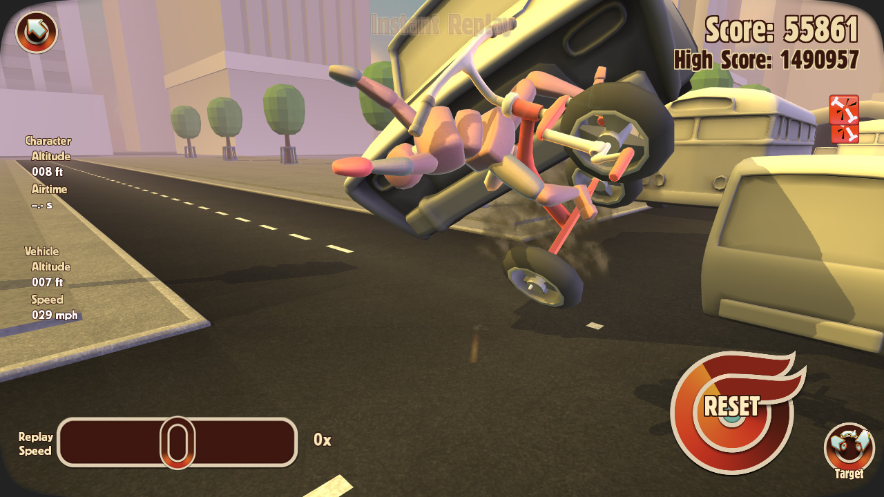 Скриншот: Turbo Dismount™