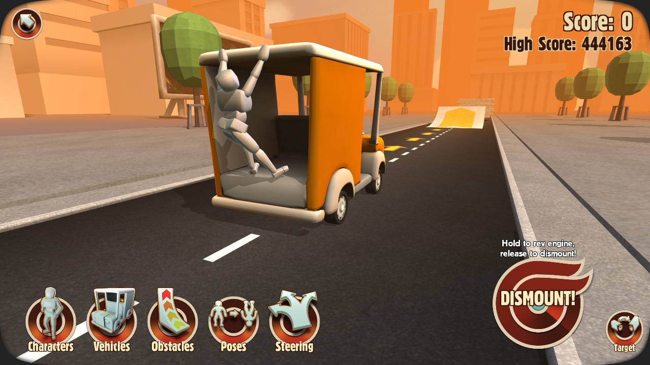 Скриншот: Turbo Dismount™