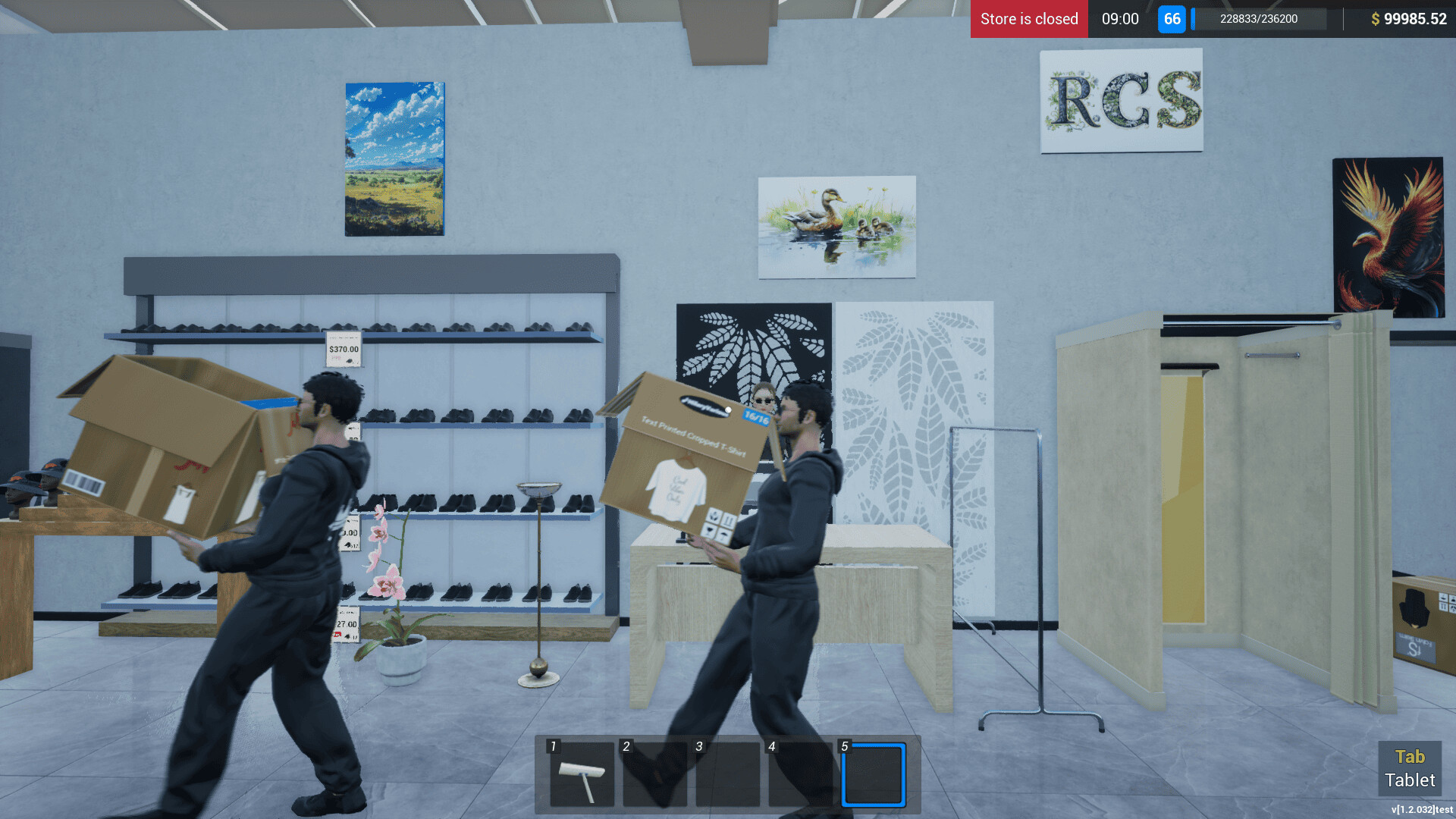 Скриншот: Retail Company Simulator