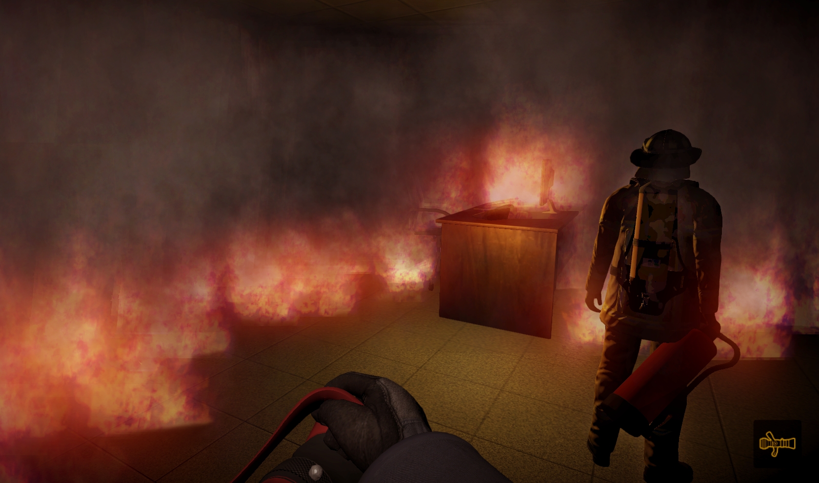 Скриншот: Airport Firefighters - The Simulation