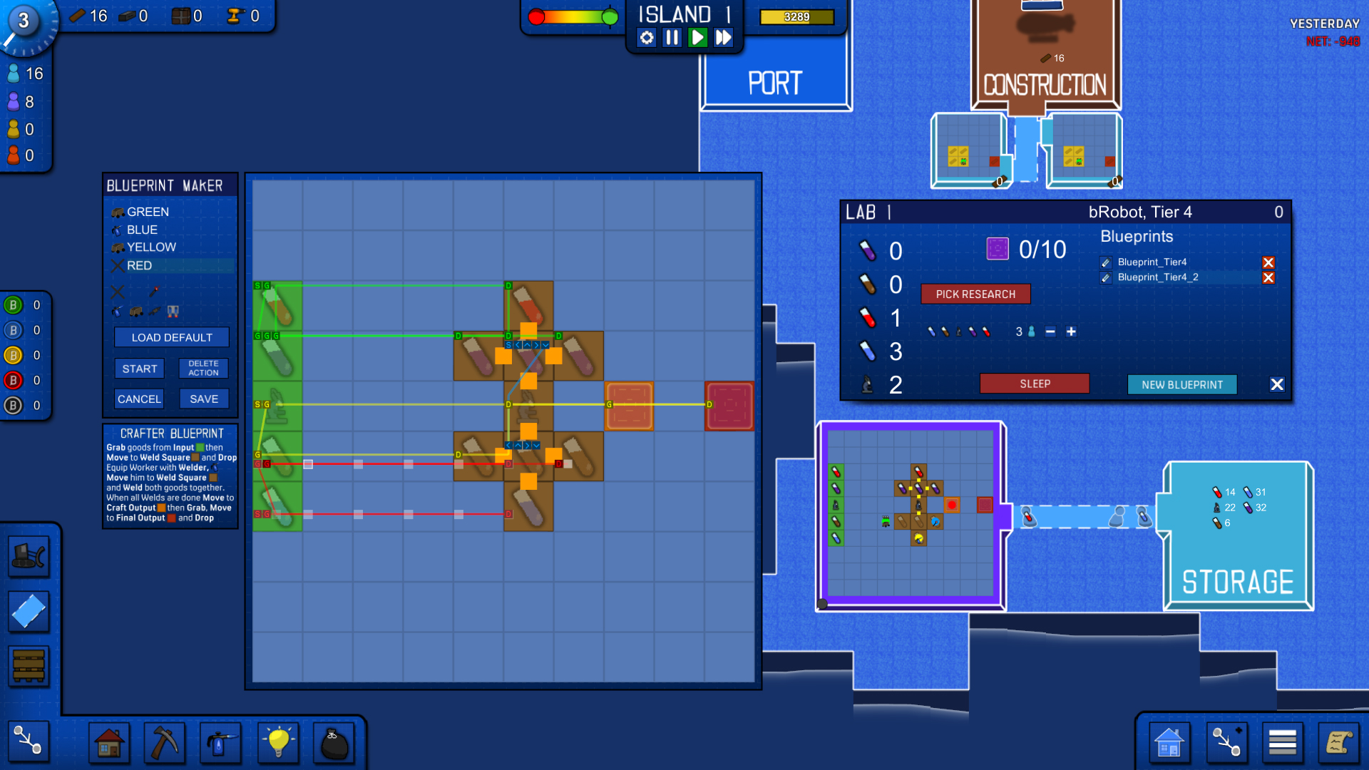 Скриншот: Blueprint Tycoon