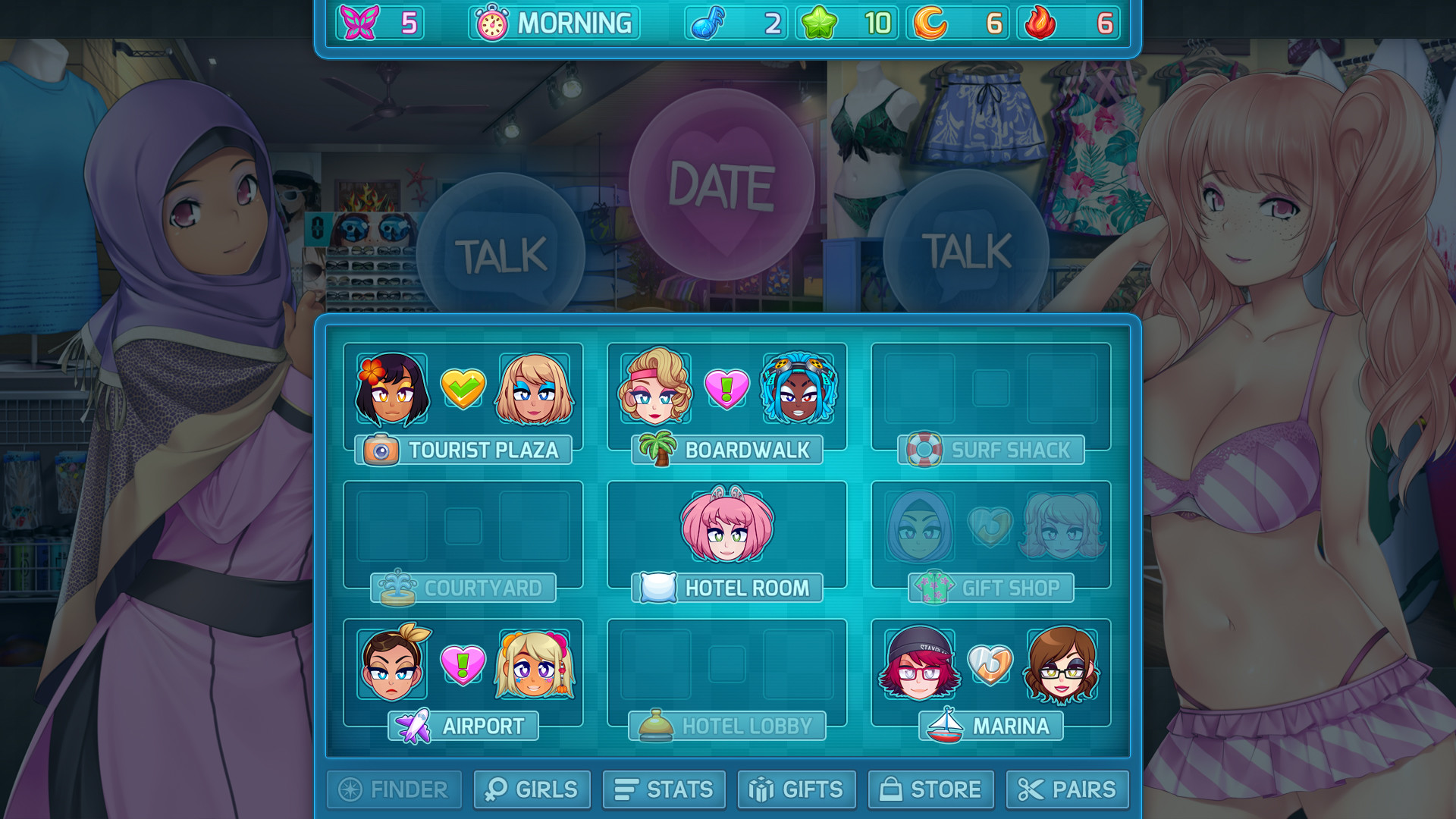 Скриншот: HuniePop 2: Double Date